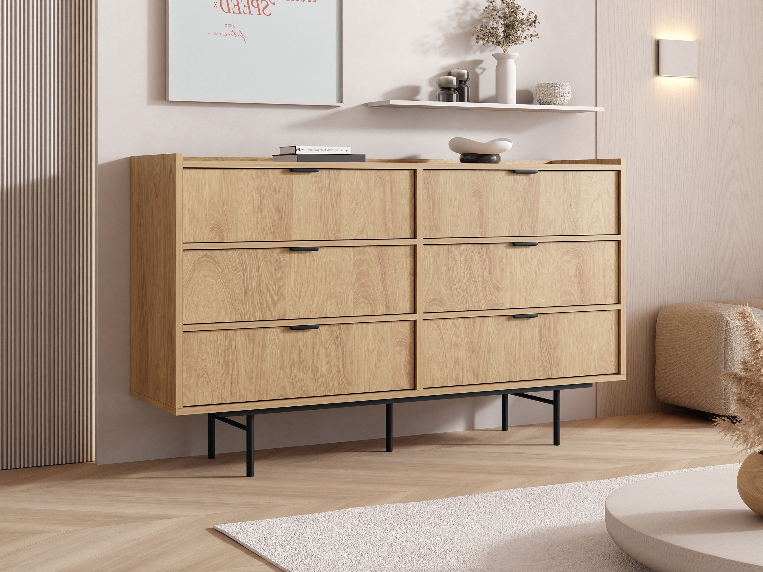 Chest of drawers Studos II (Oak)