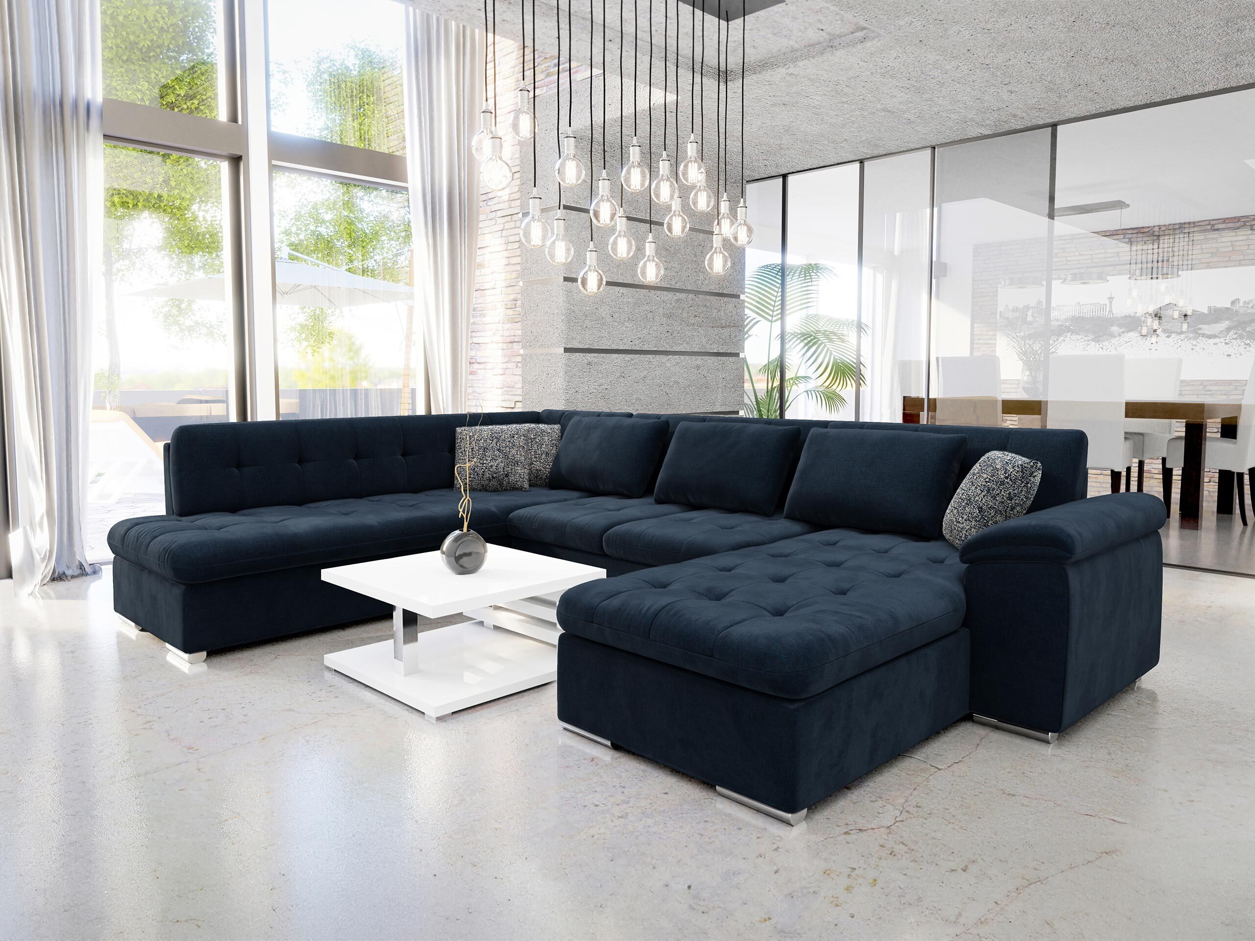 Corner sofa Comfivo Gemma VI (Maya 09 + Corbett 78)