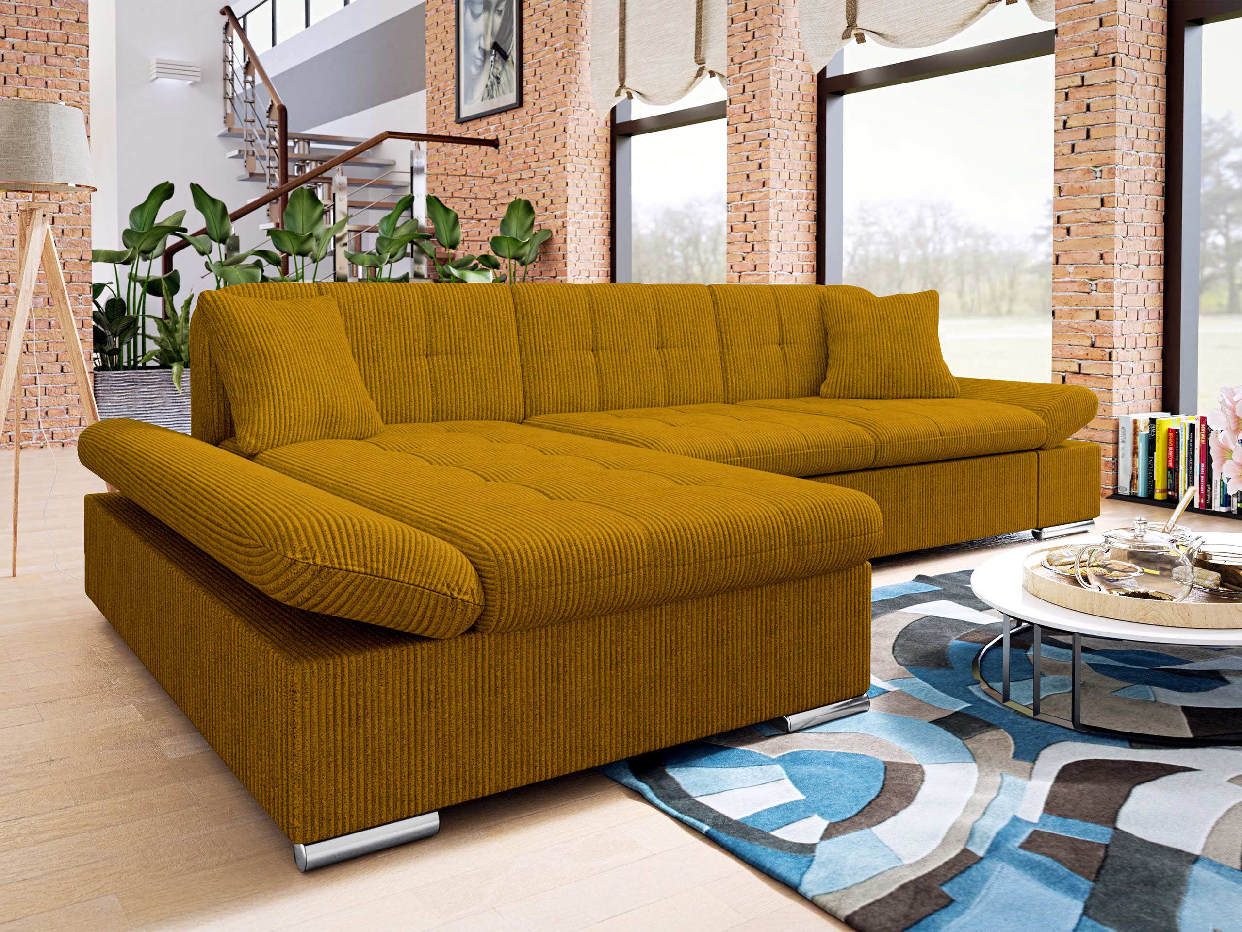 Corner sofa Comfivo Serenitas (Poso 01)