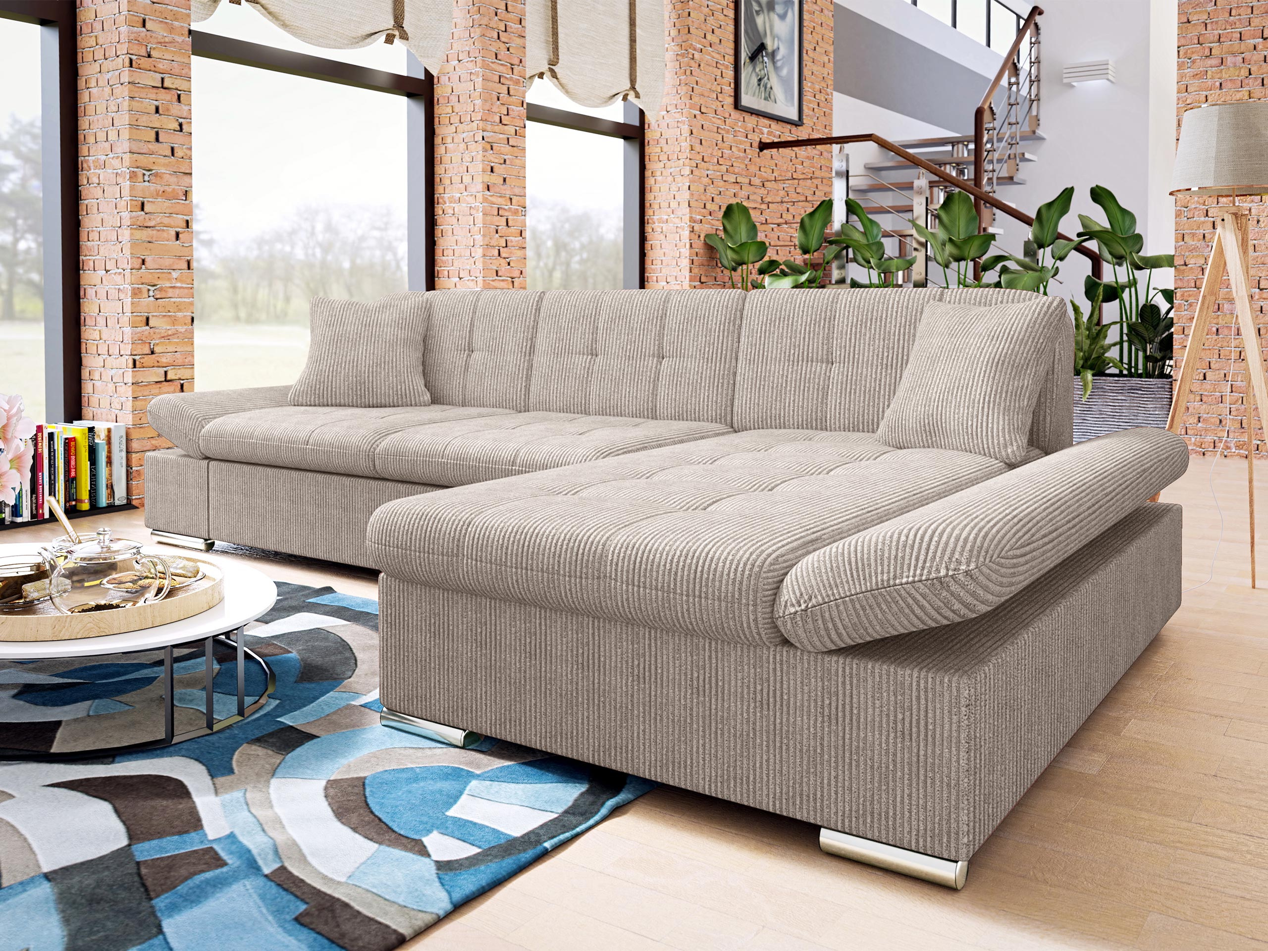 Corner sofa Comfivo Serenitas (Poso 03)