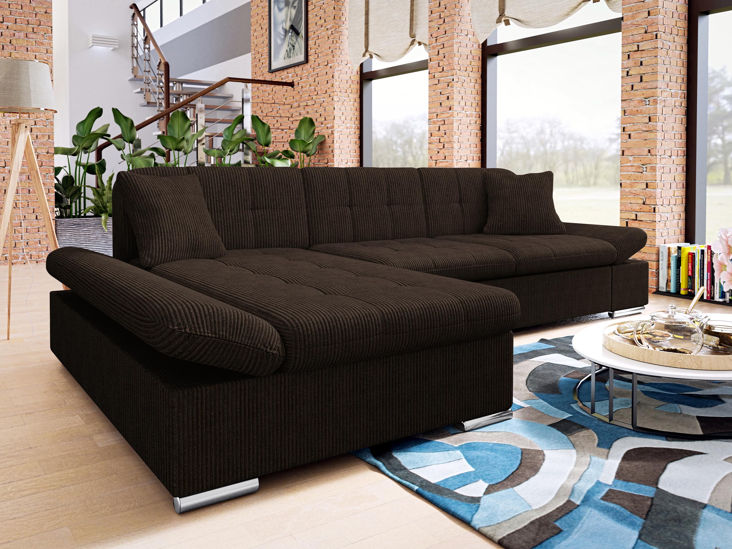 Corner sofa Comfivo Serenitas (Poso 06)