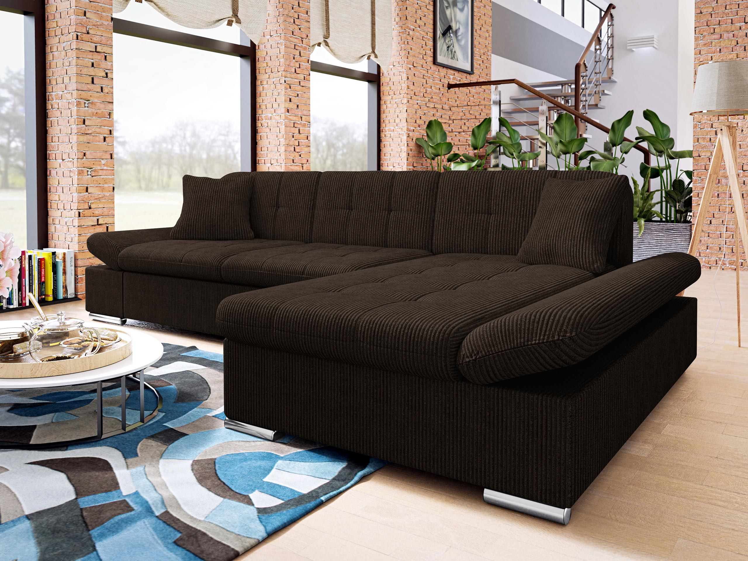 Corner sofa Comfivo Serenitas (Poso 06)