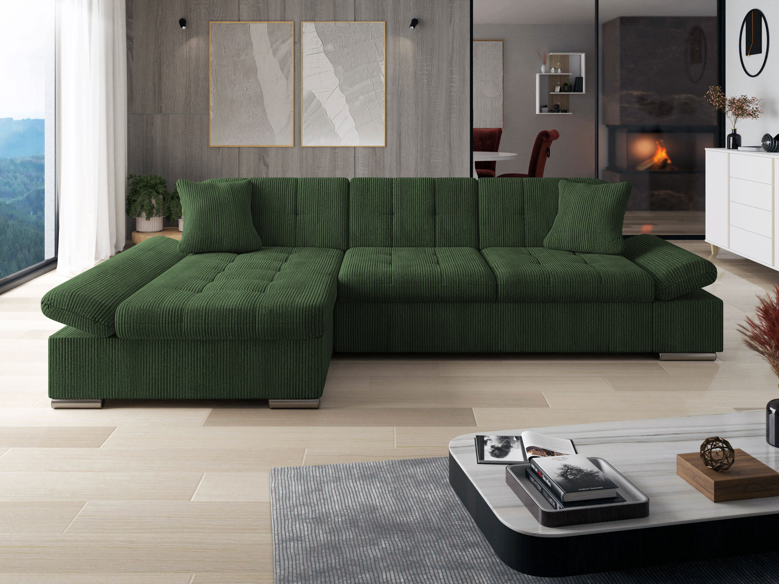 Corner sofa Comfivo Serenitas (Poso 14)
