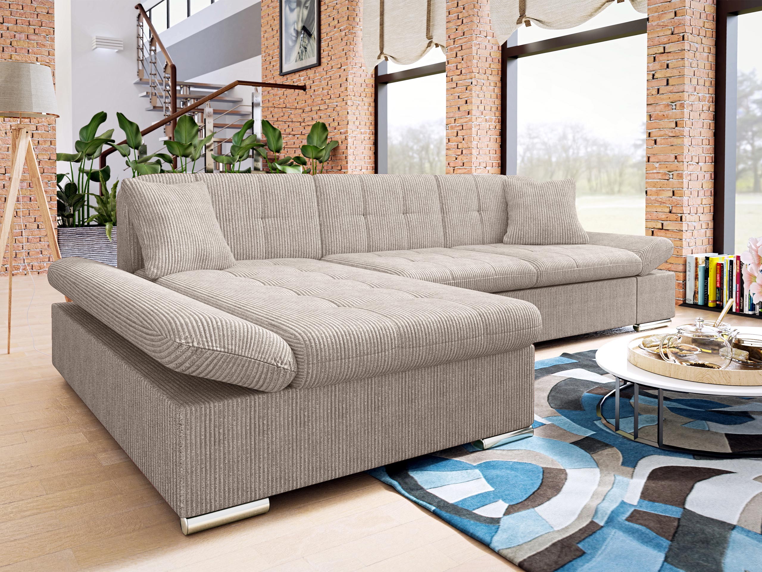 Corner sofa Comfivo Sanitas I (Poso 03)