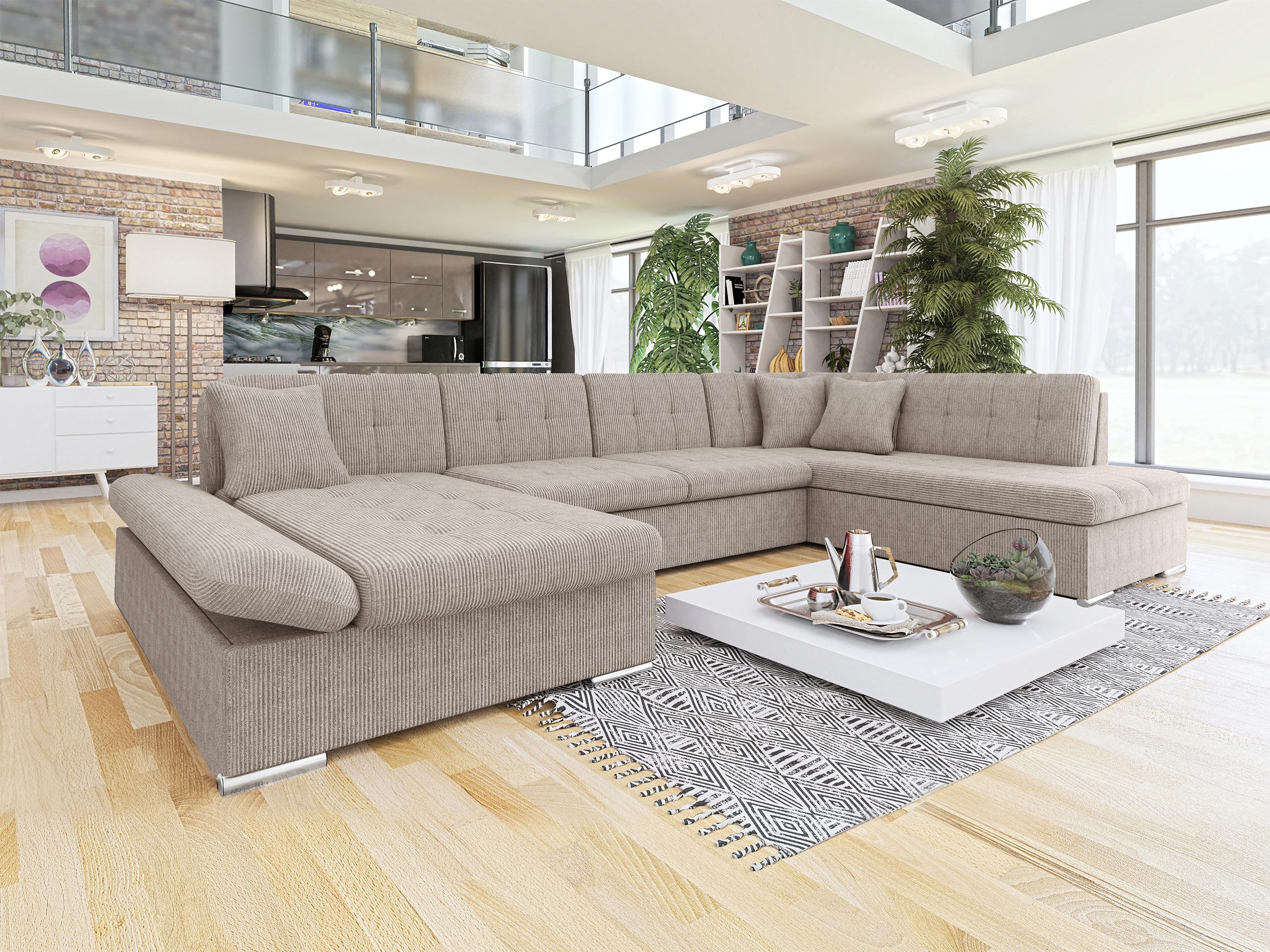 Corner sofa Comfivo Tilia I (Poso 03)