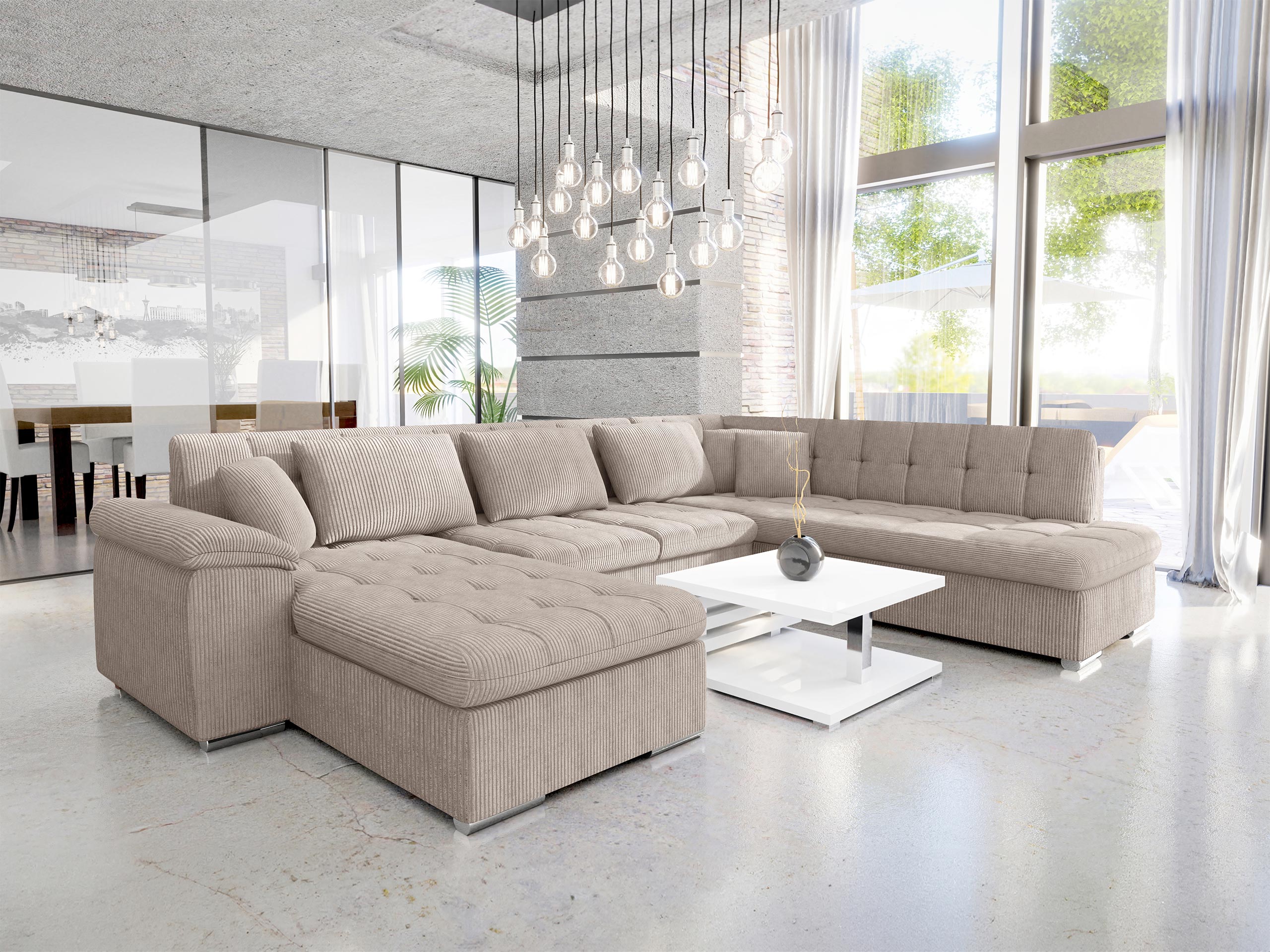 Corner sofa Comfivo Gemma (Left)