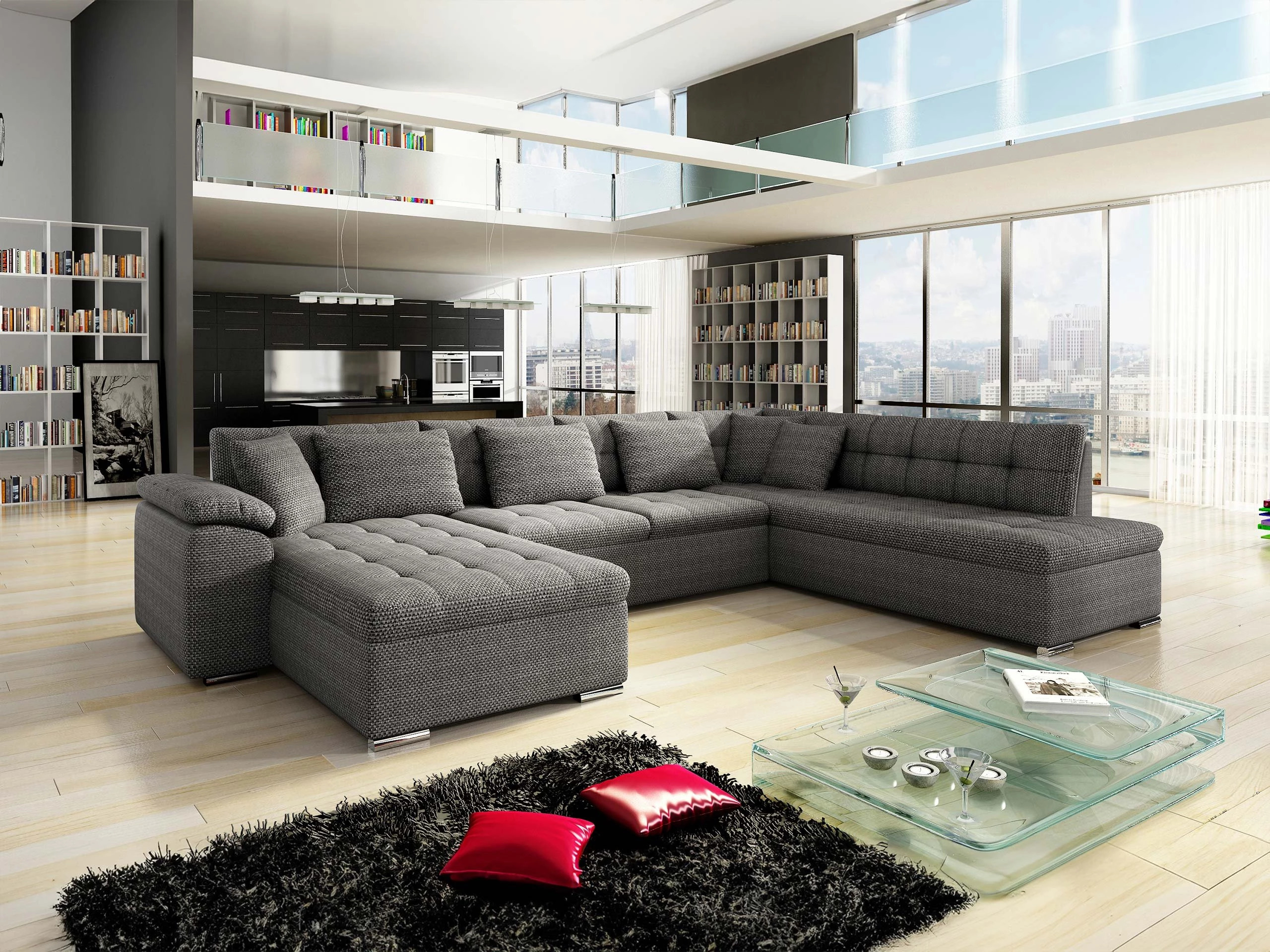 Corner sofa Comfivo Gemma (Left)