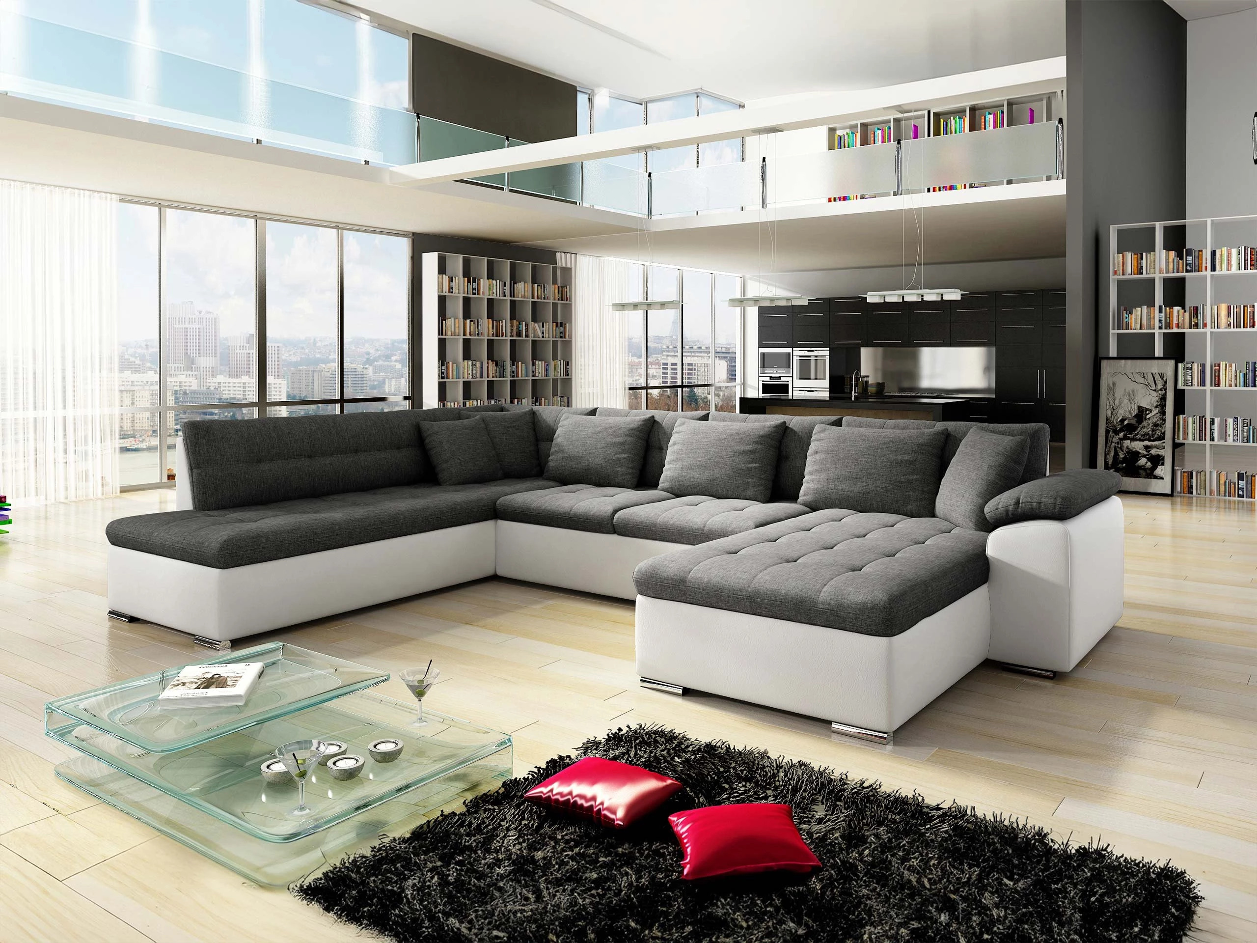Corner sofa Comfivo Gemma (Right)