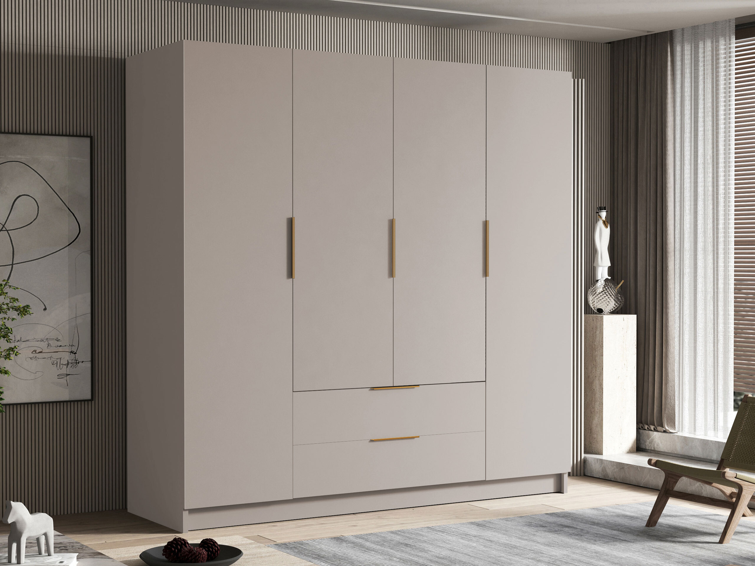 Wardrobe Closico Cadron I (Cashmere)
