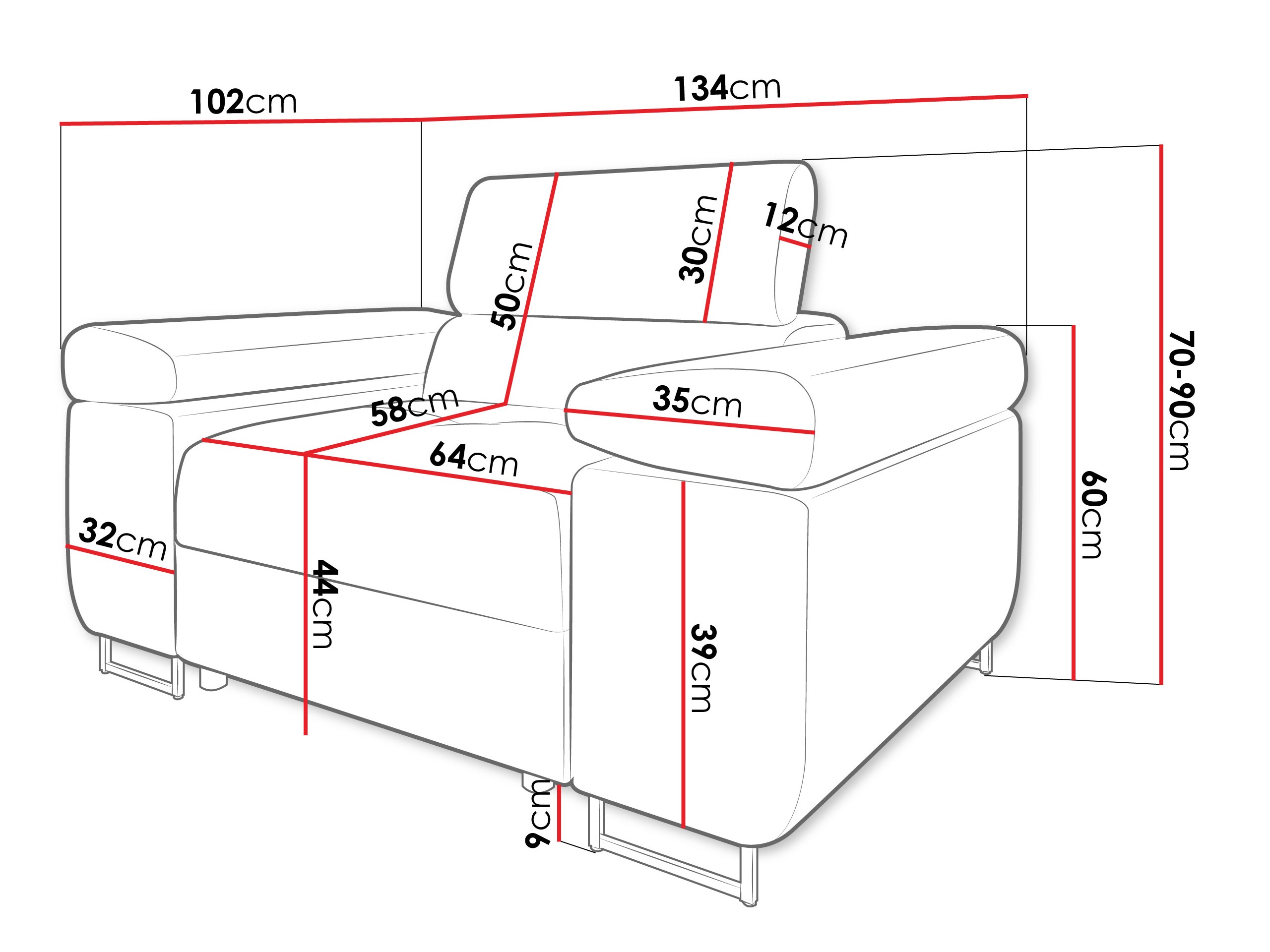 Armchair Comfivo Vinetum (Poso 06)