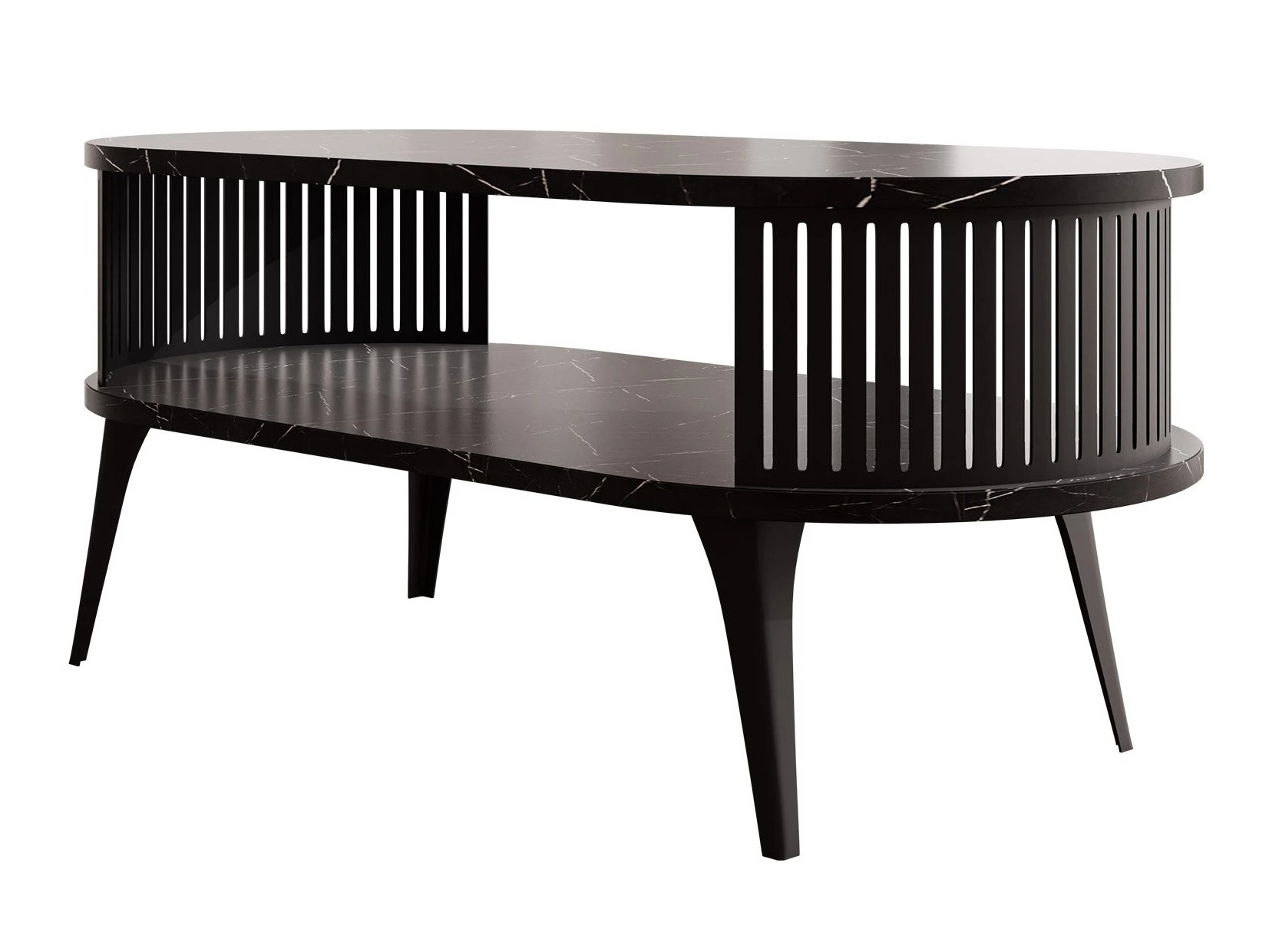 Coffee table Vitum III (Black marble)