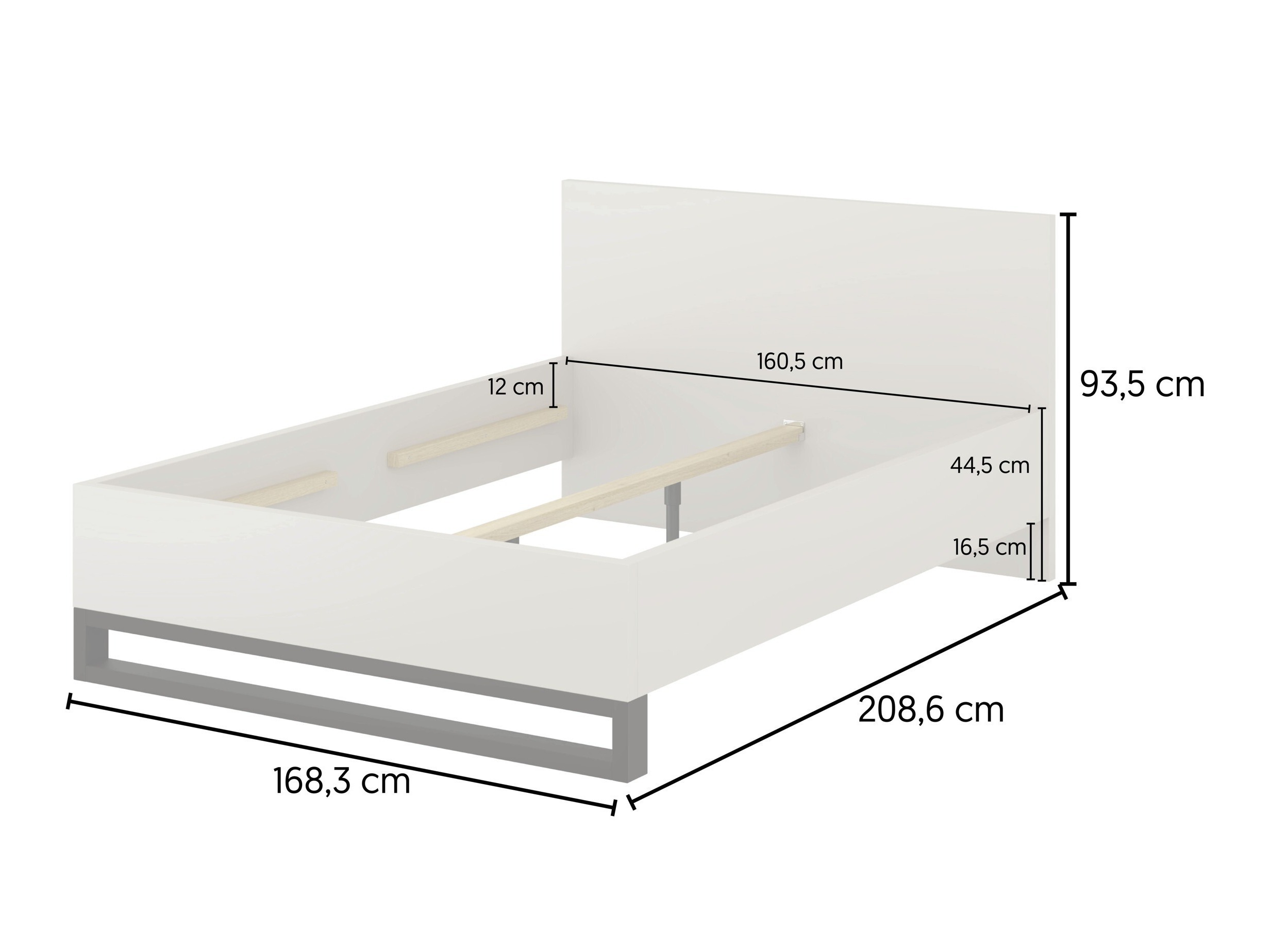Bed Avicavu 118 (Cashmere + Black)