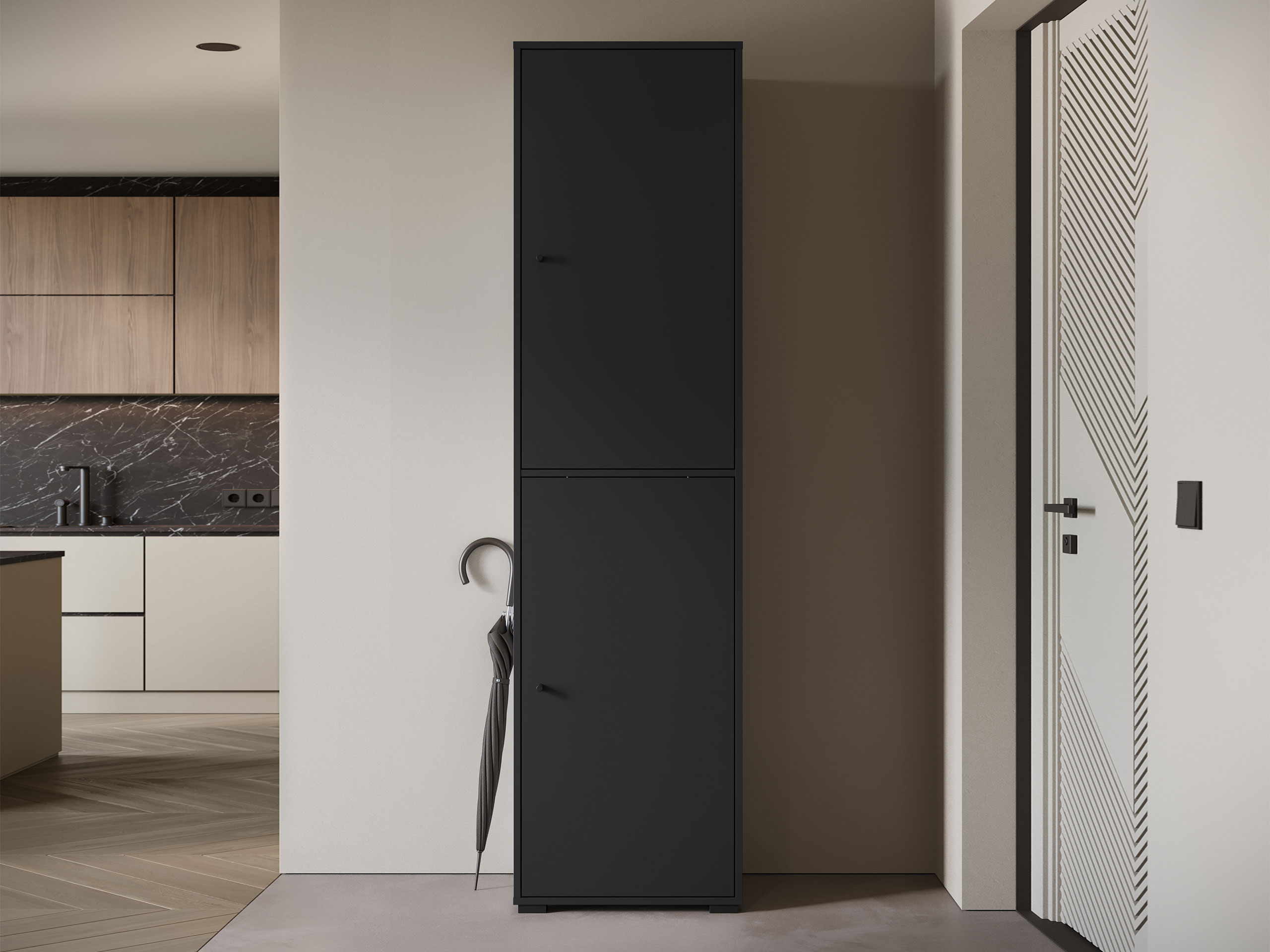 Bookcase Sarasota 198 (Black)