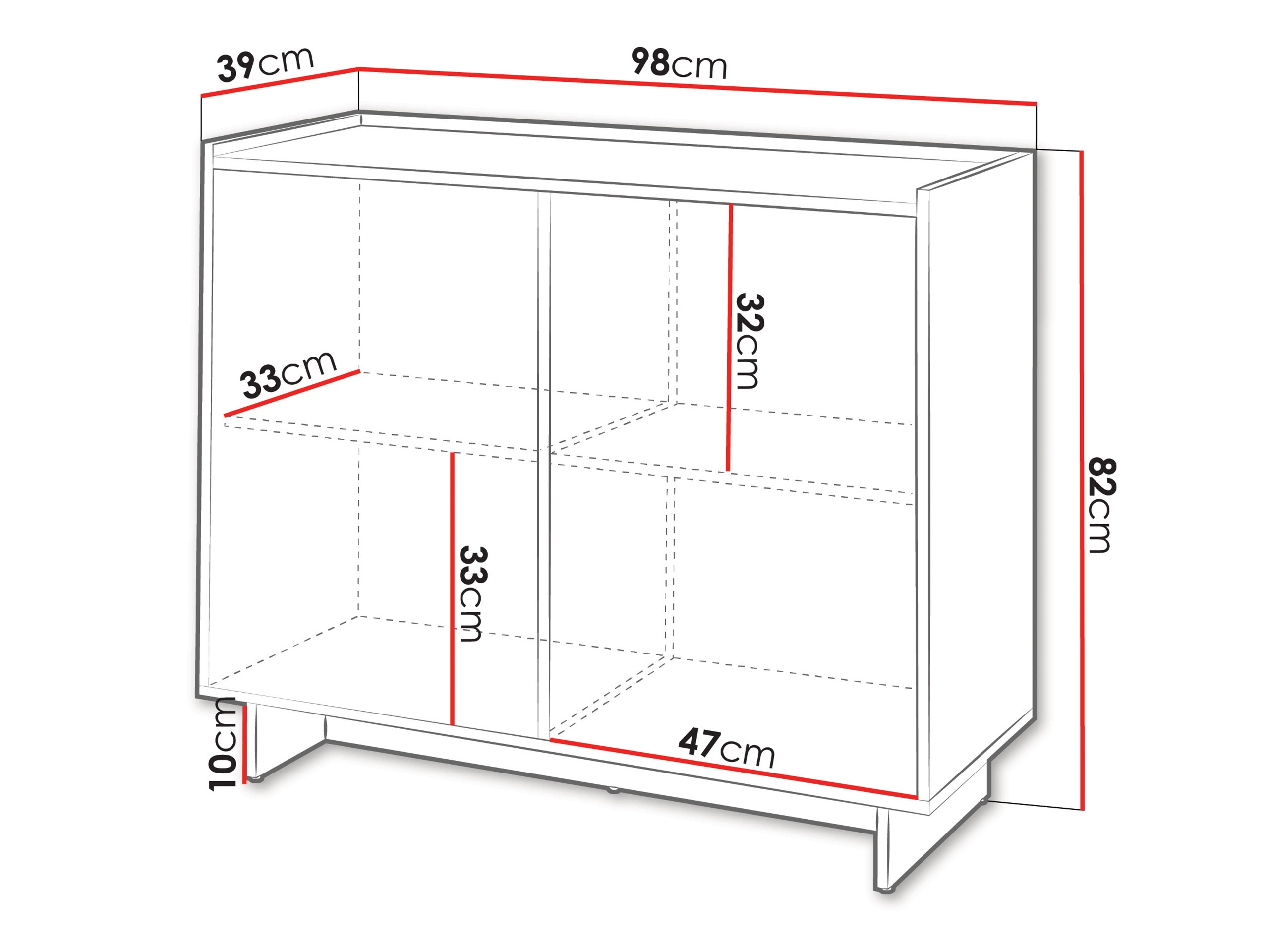 Sideboard Pirum II (Cashmere)