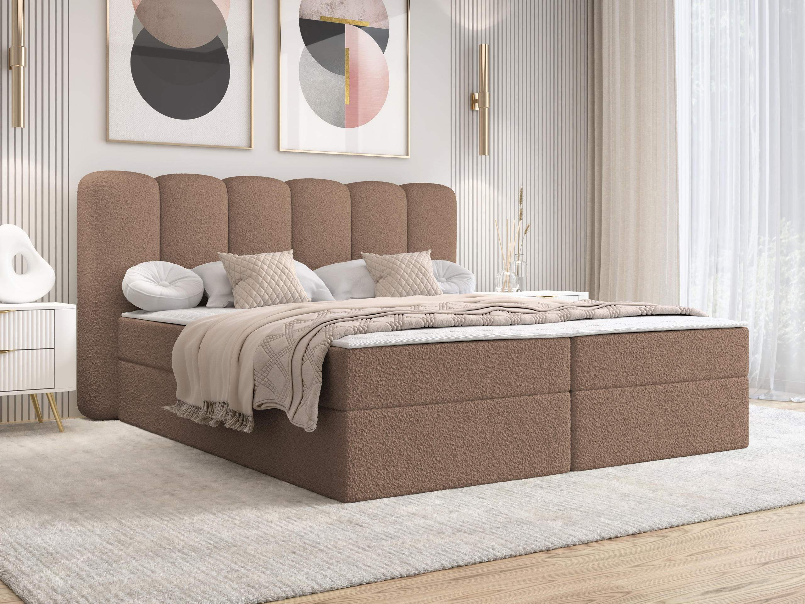 Continental bed Stonecrest 112 (Lambi 04)