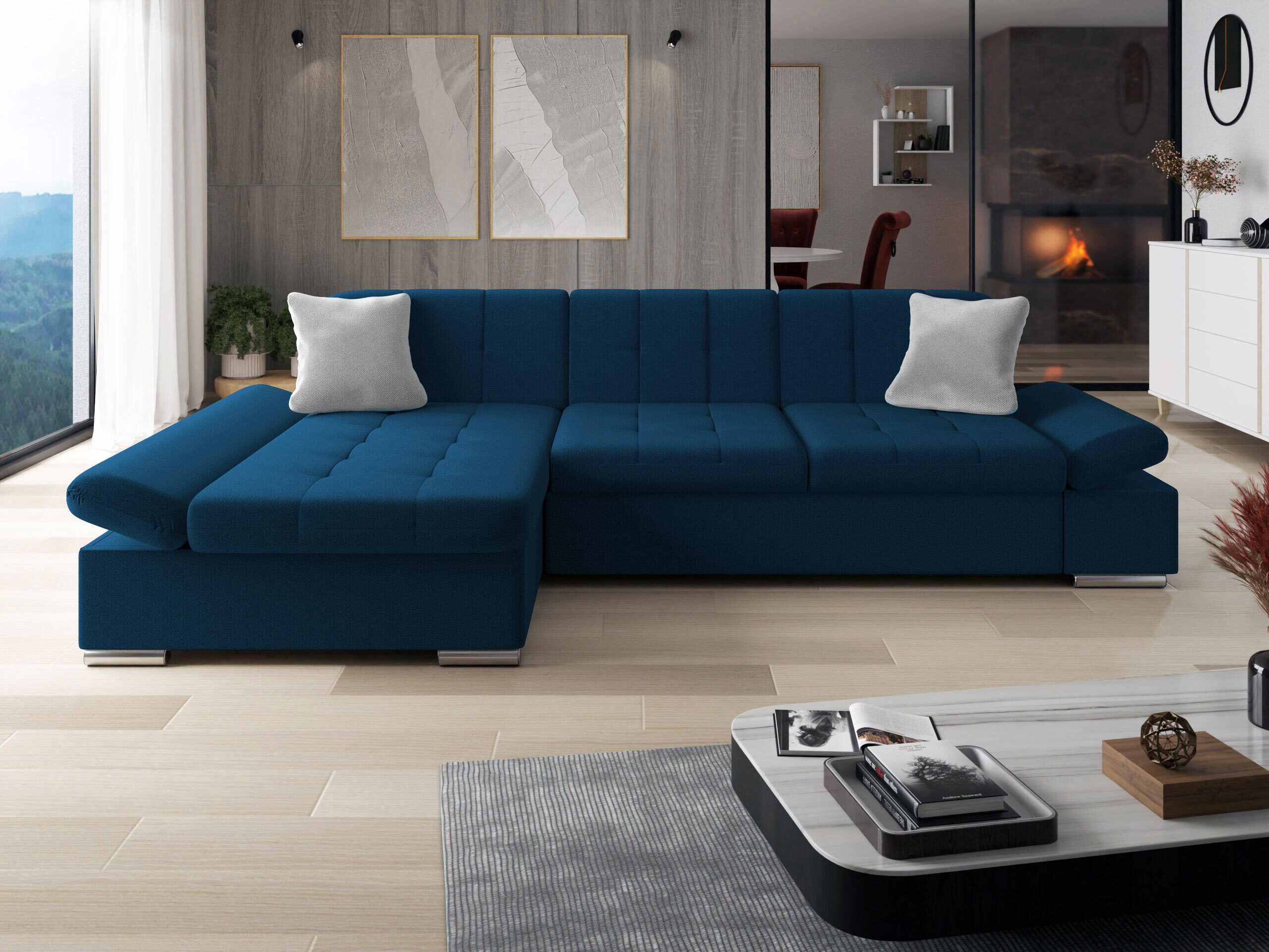Corner sofa Comfivo Serenitas (Kronos 09 + Paros 05)