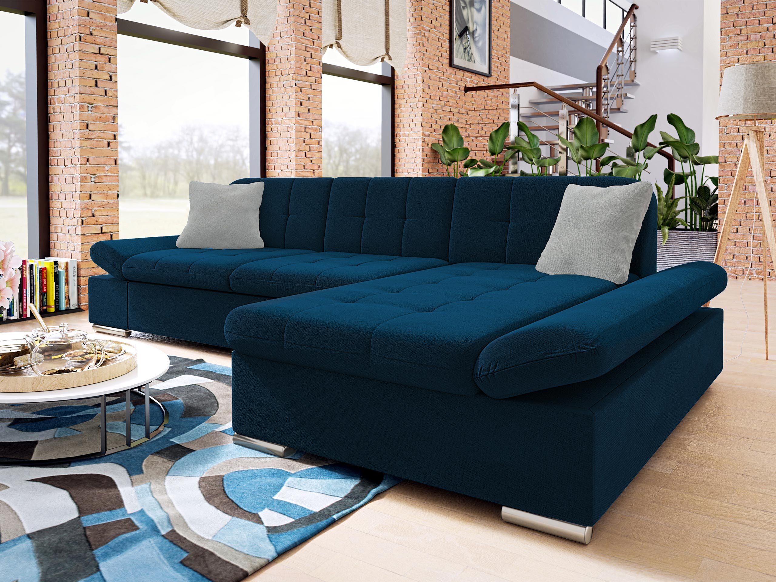 Corner sofa Comfivo Serenitas (Kronos 09 + Paros 05)