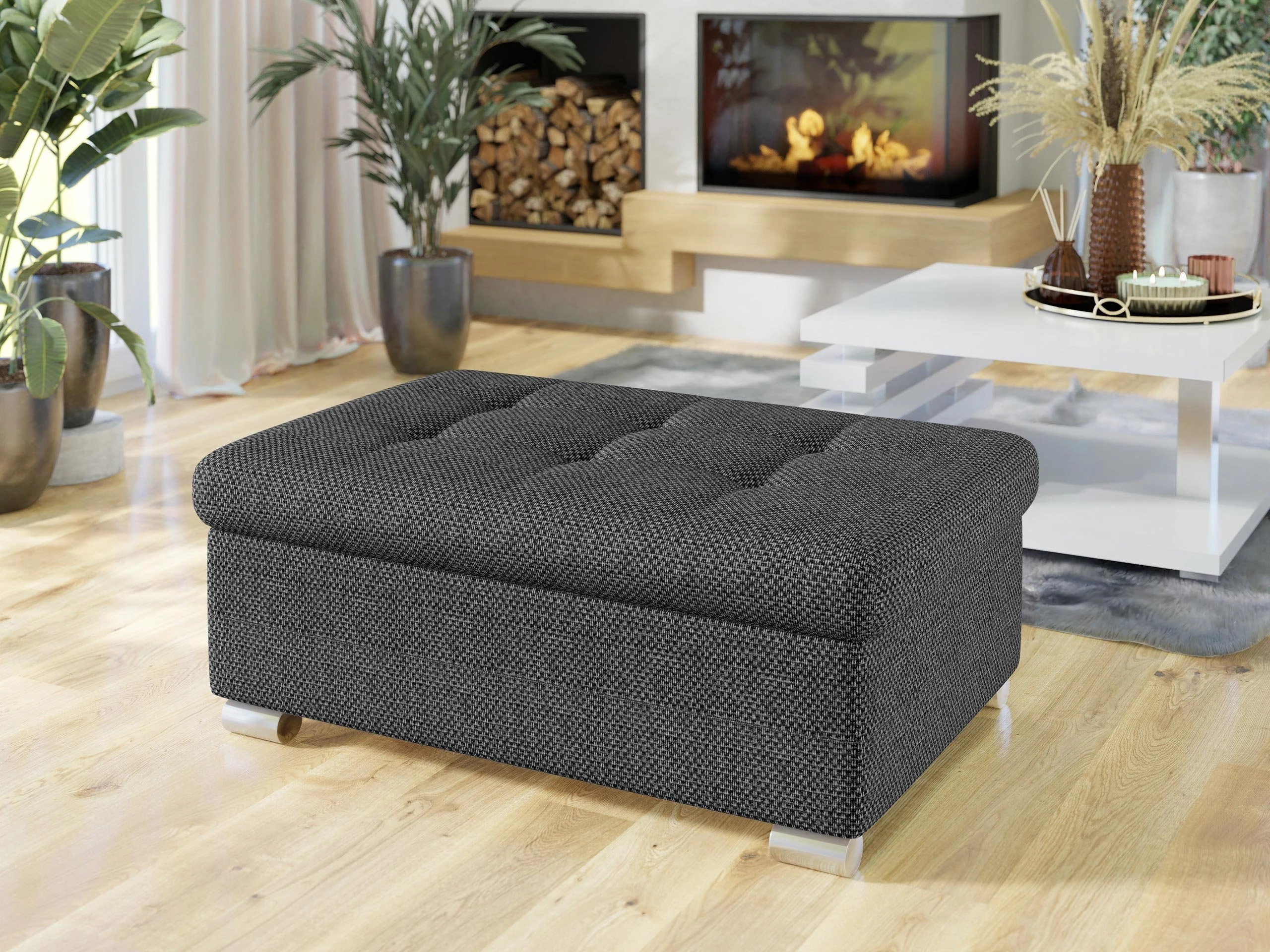 Upholstered bench Comfivo Gemma I (Majorka 03)