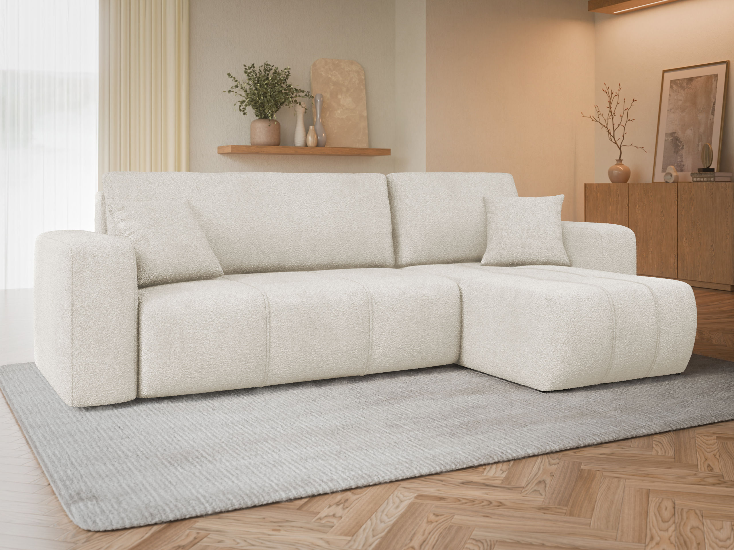 Corner sofa Comfivo Laurus (Coral 65)