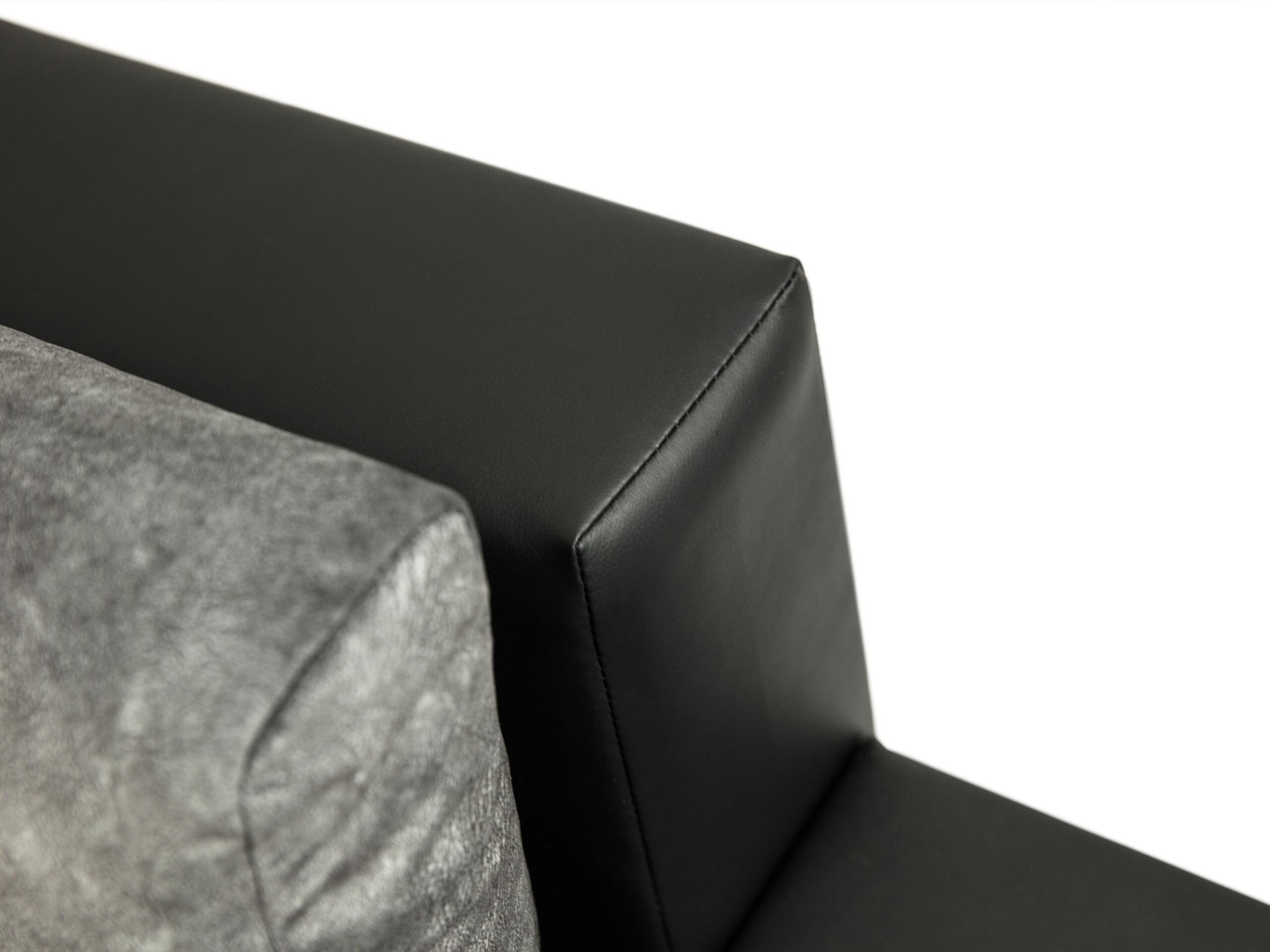 Corner sofa Comfivo Olivetum I (Magic Velvet 2217 + Magic Velvet 2258 + Magic Velvet 2217)