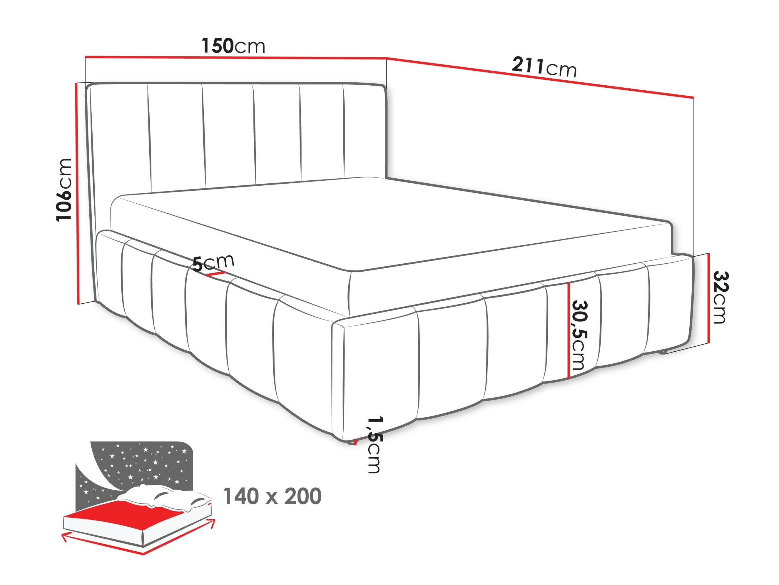 Bed Linis (Lambi 01)