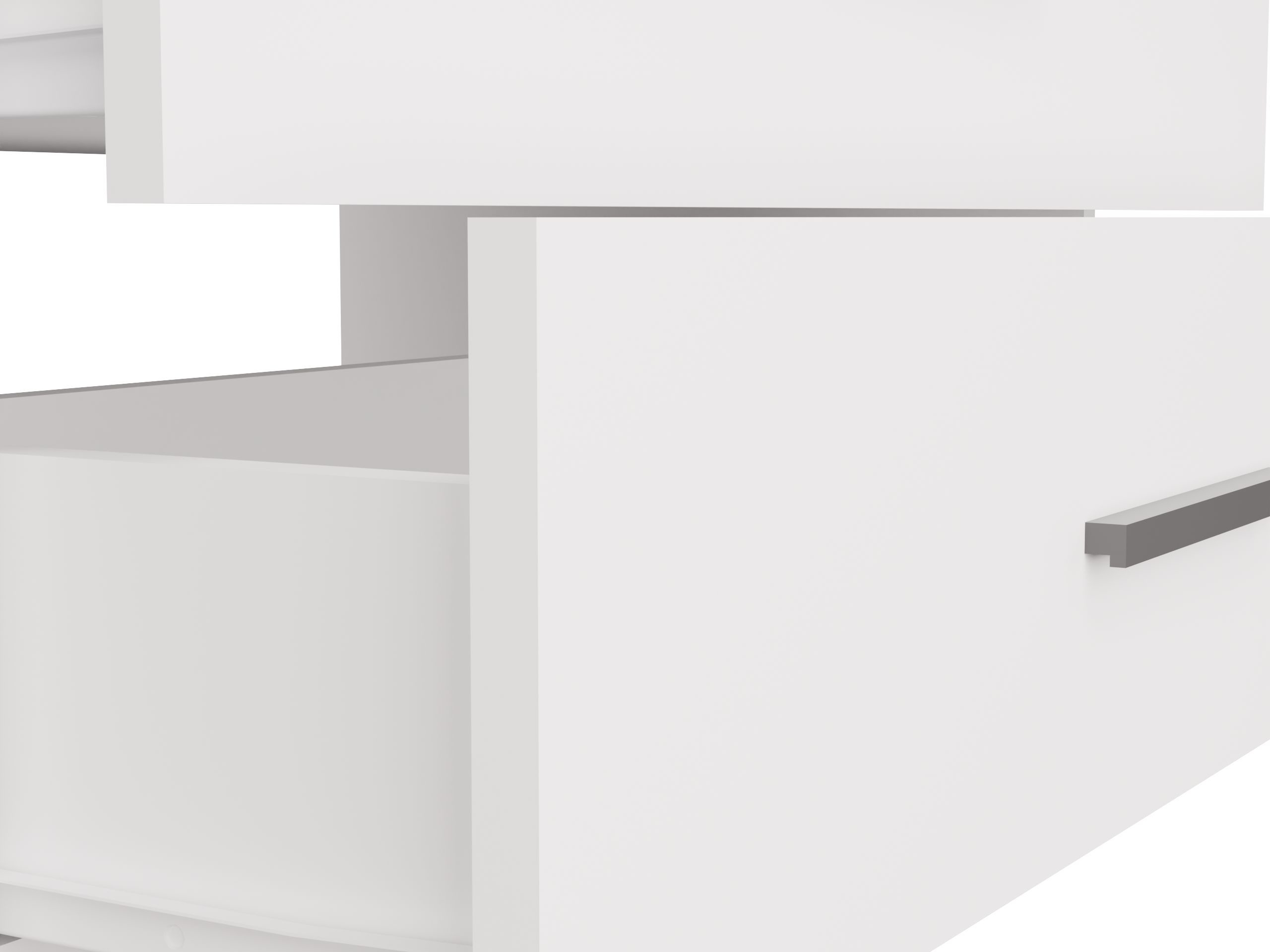 Wall-mounted bathroom cabinet for washbasin Nolmaru 113 (White)