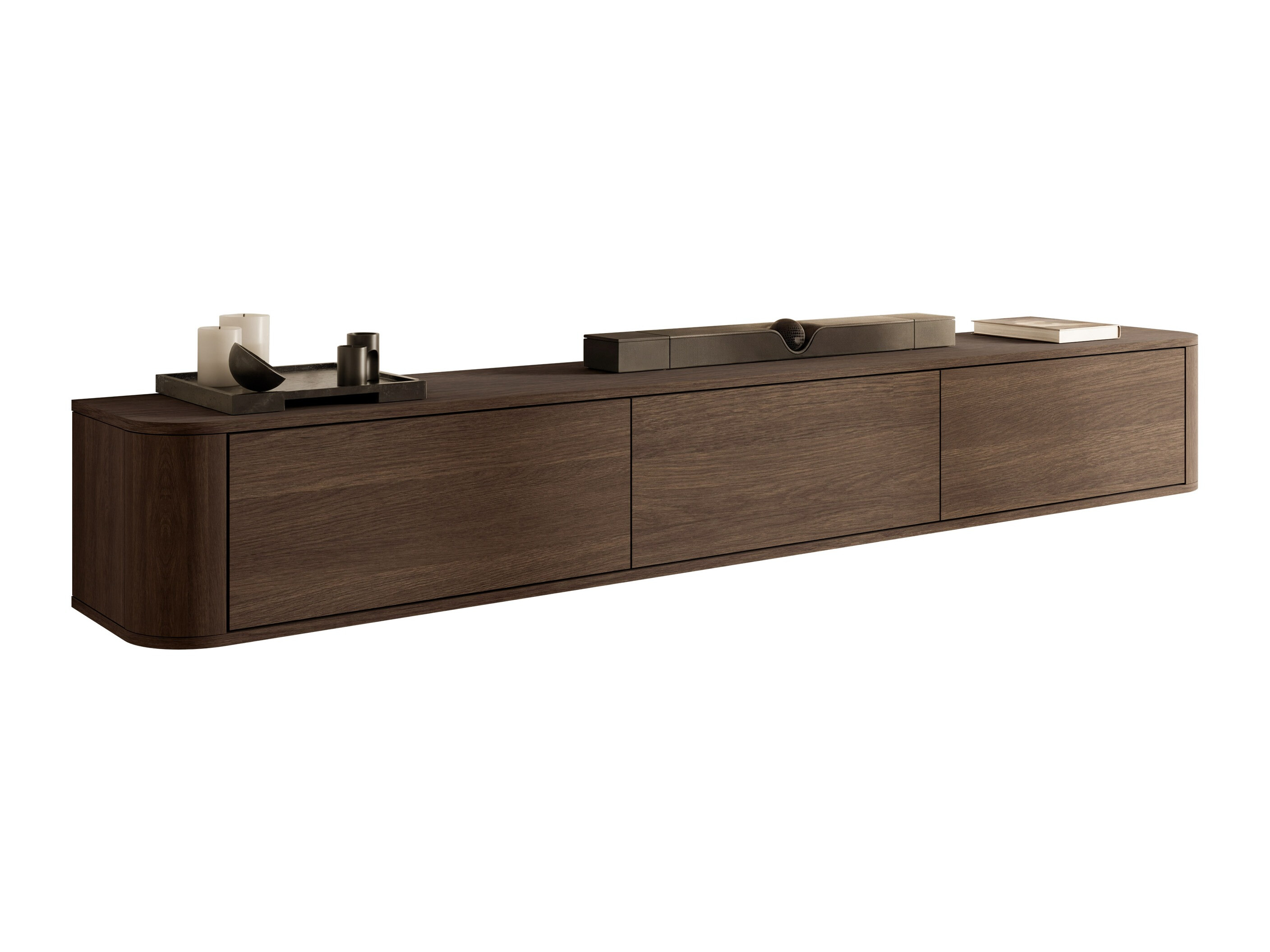 TV stand Comfivo Claritas (Dark oak)