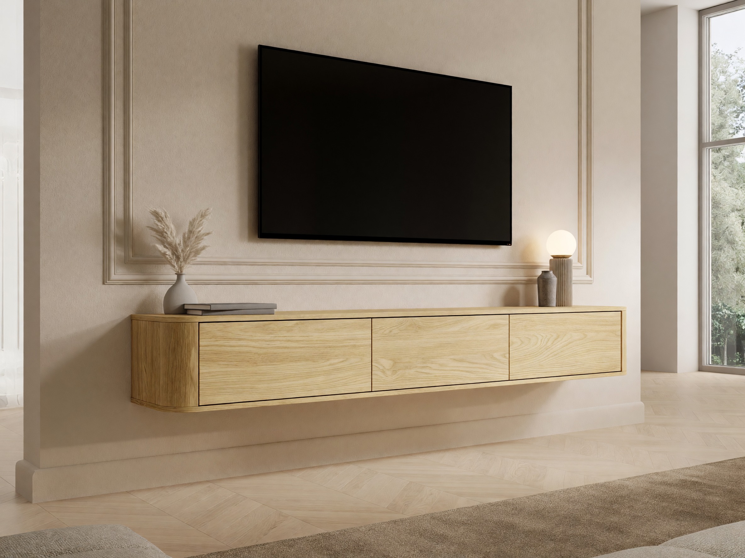 TV stand Comfivo Claritas (Oak)