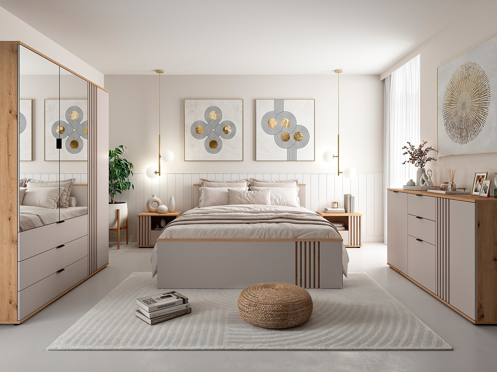 Bedside table Venvou 100 (Right)