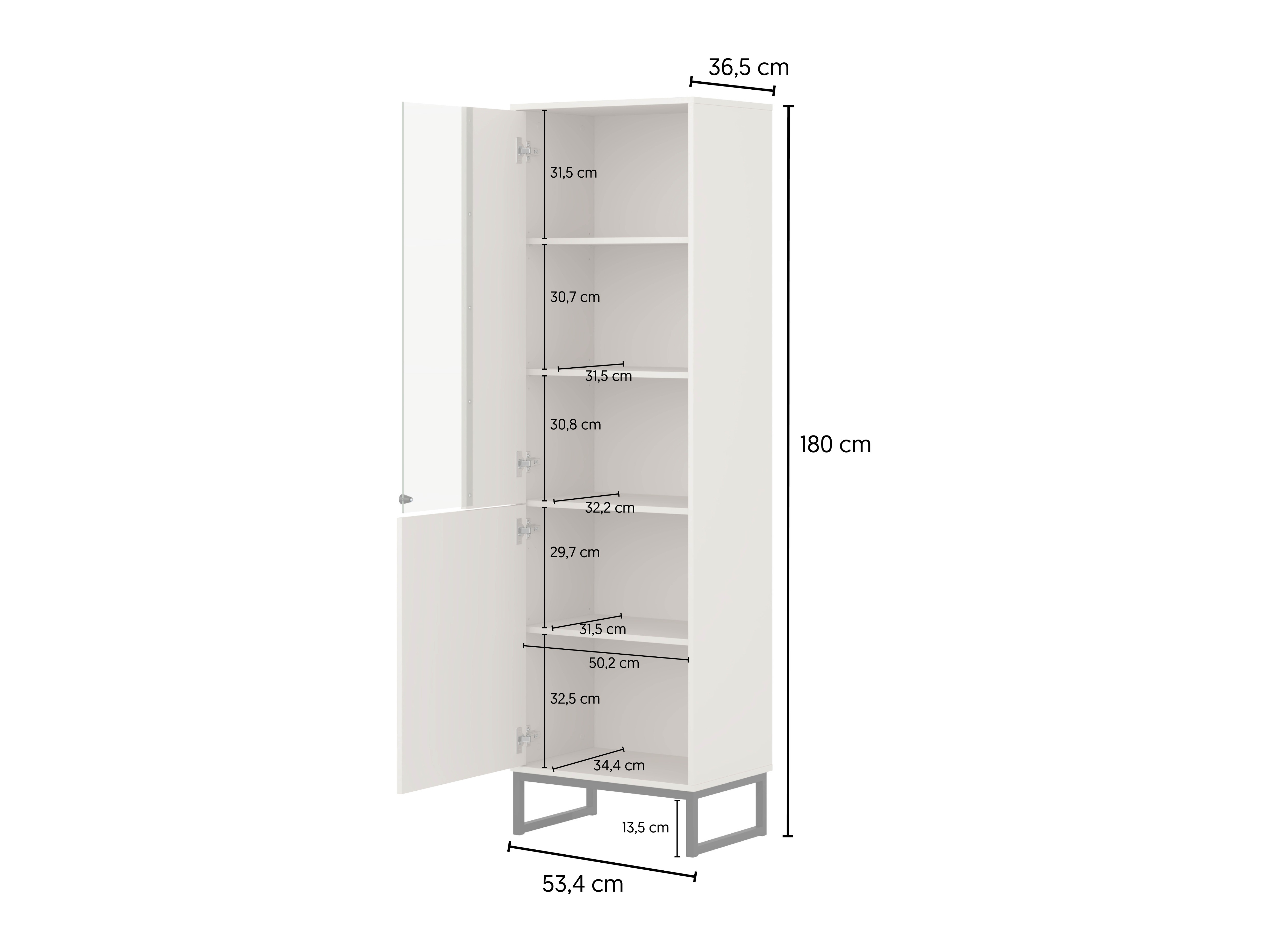 Bookcase Maravio 100 (Cashmere)