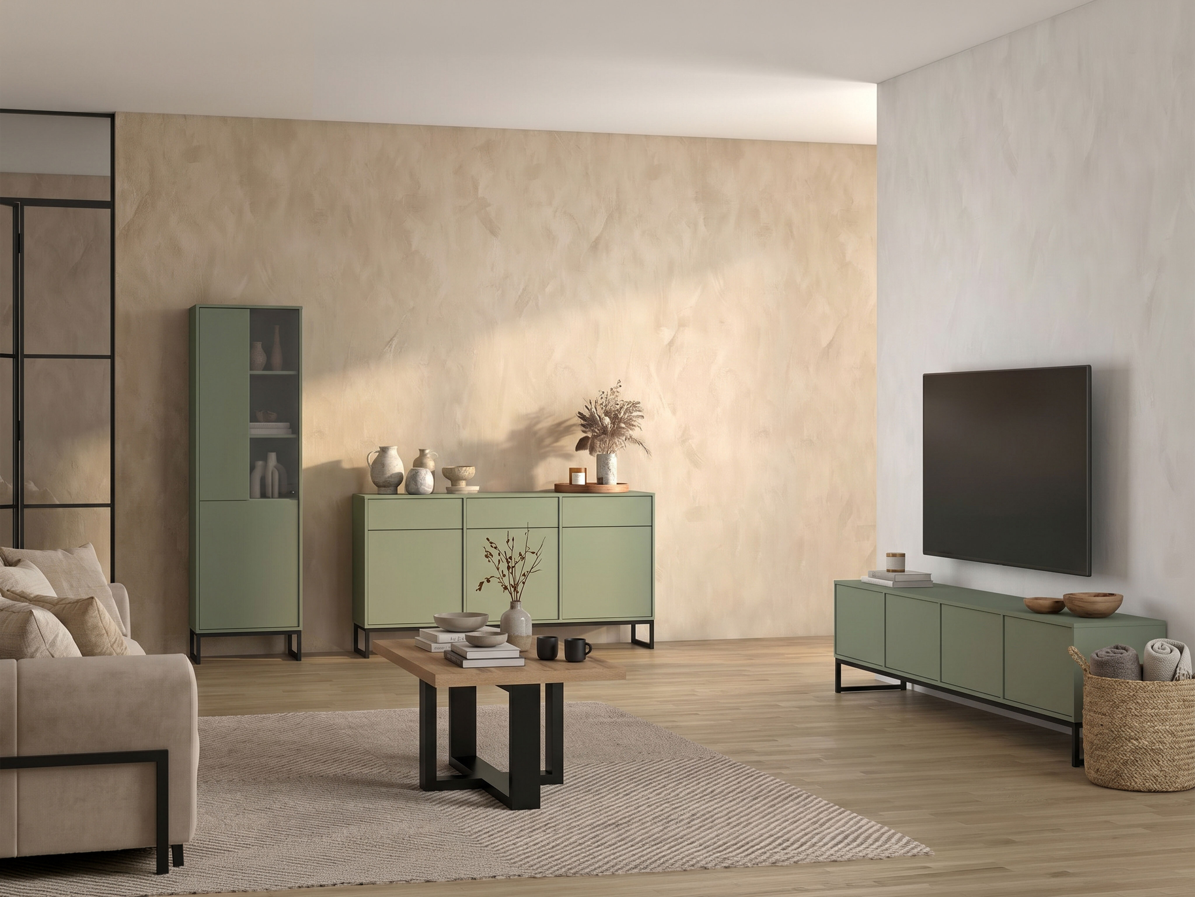 Chest of drawers Maravio 103 (Green)