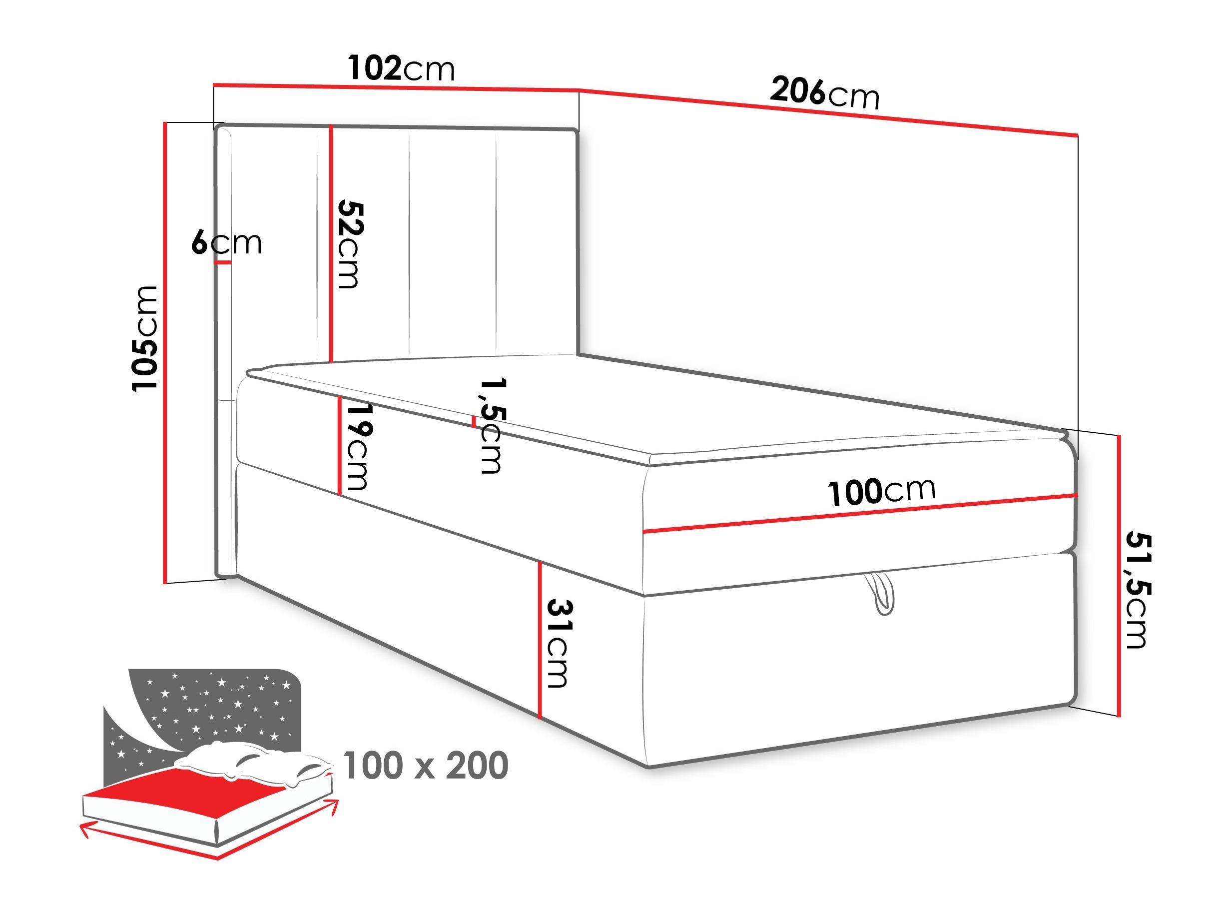 Continental bed Oppidum I (Lambi 06)