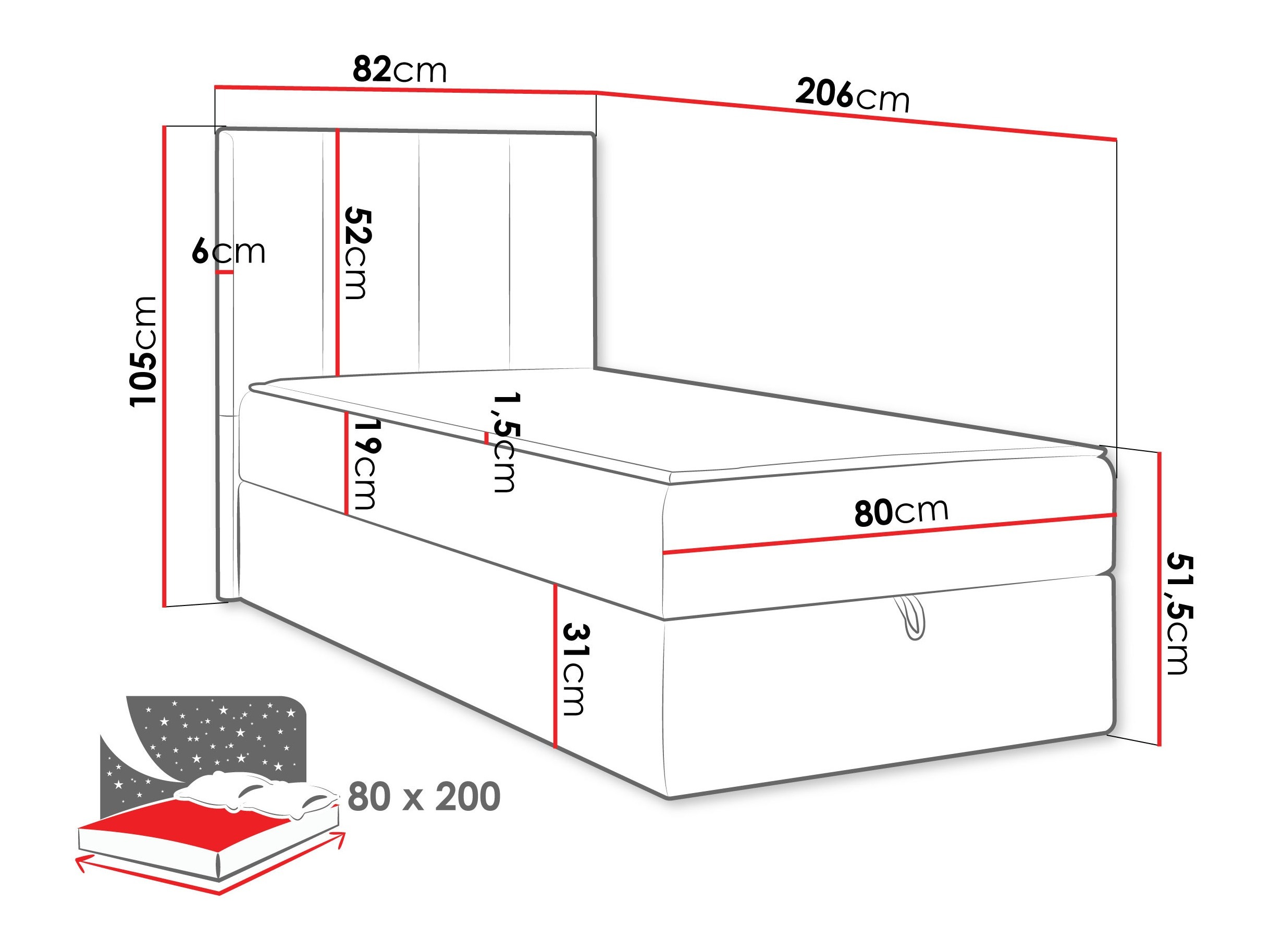 Continental bed Oppidum I (Lambi 08)