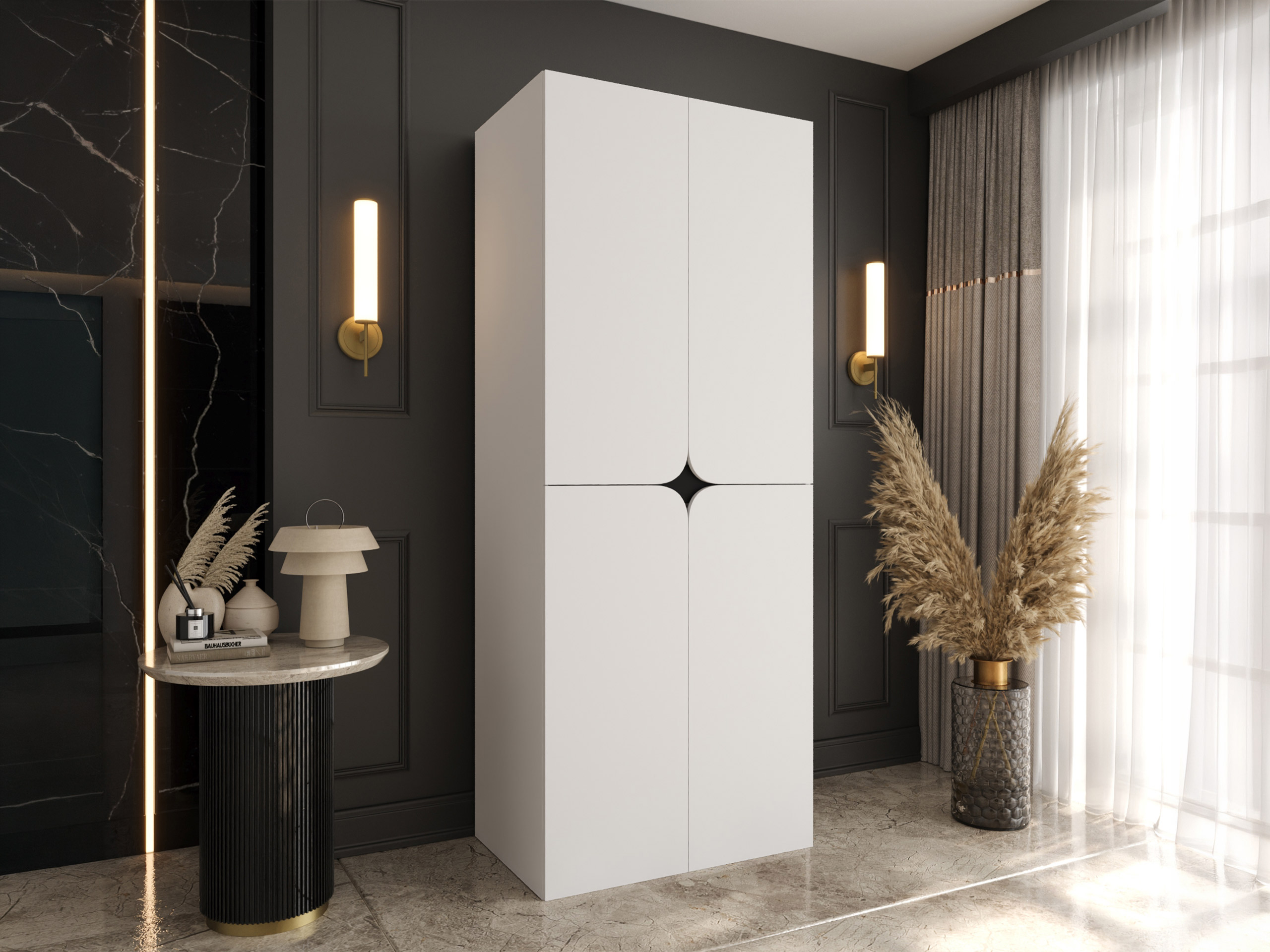 Wardrobe Hartford 645 (White)