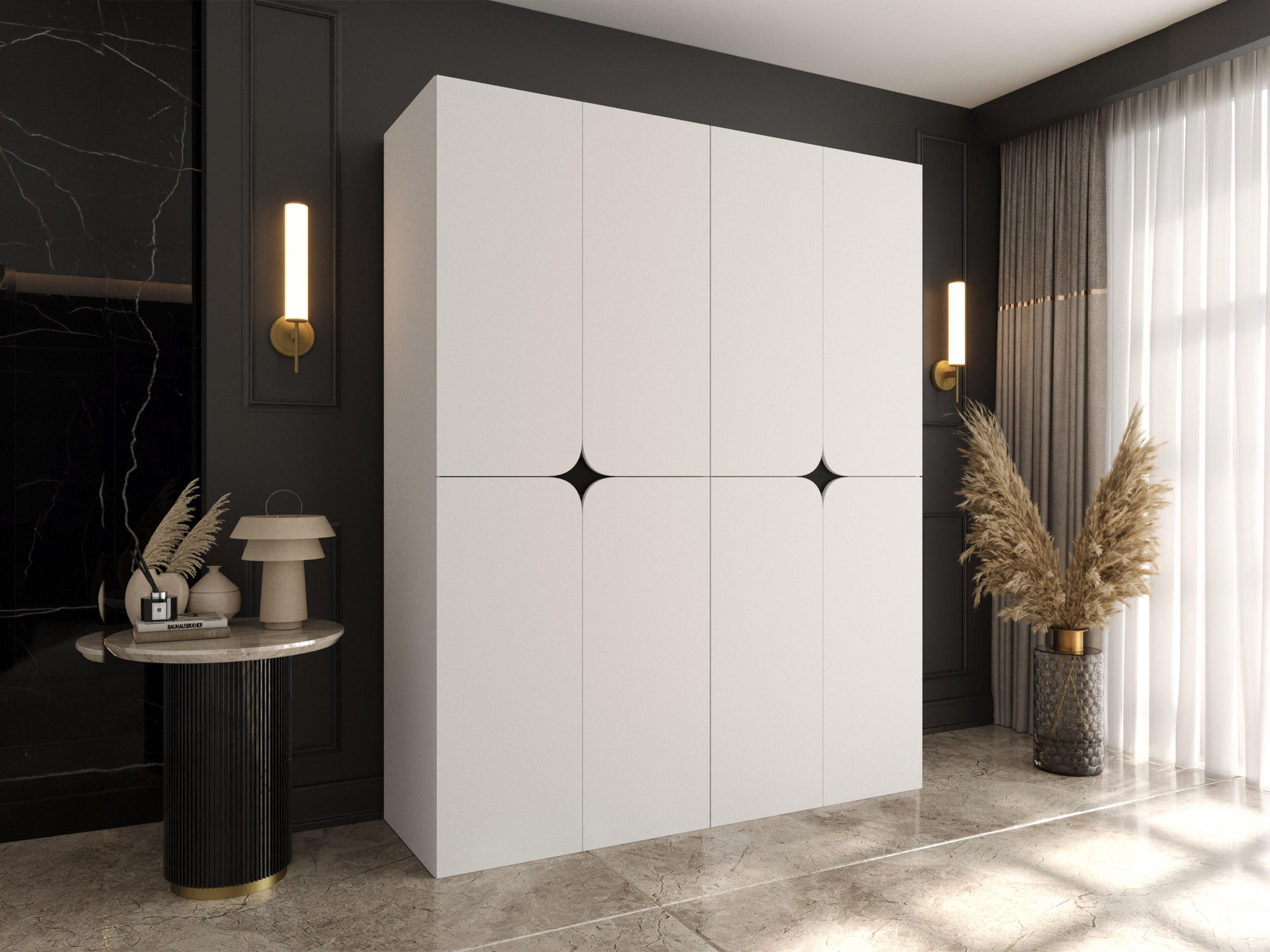 Wardrobe Hartford 646 (White)
