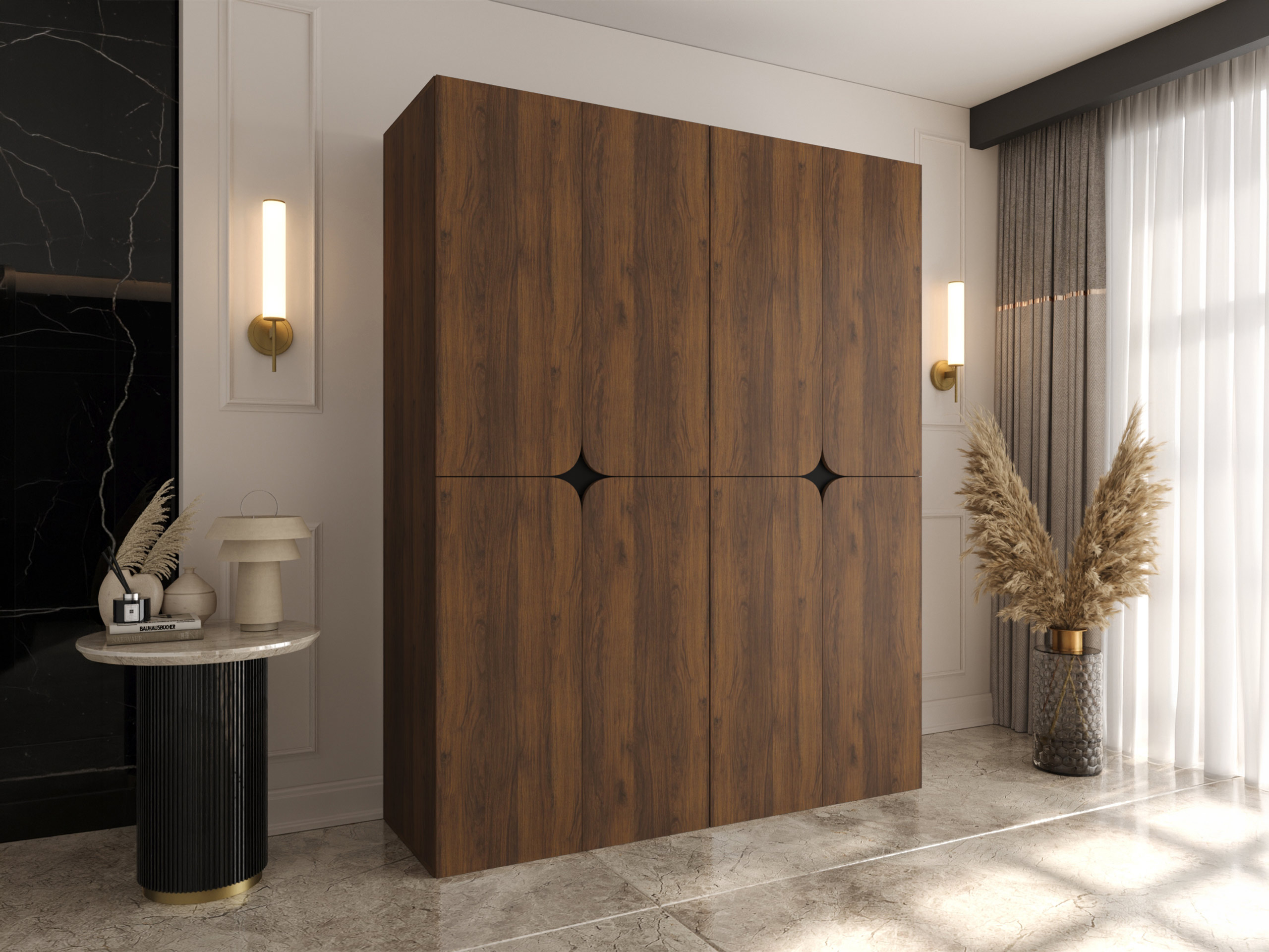 Wardrobe Hartford 647 (Walnut)