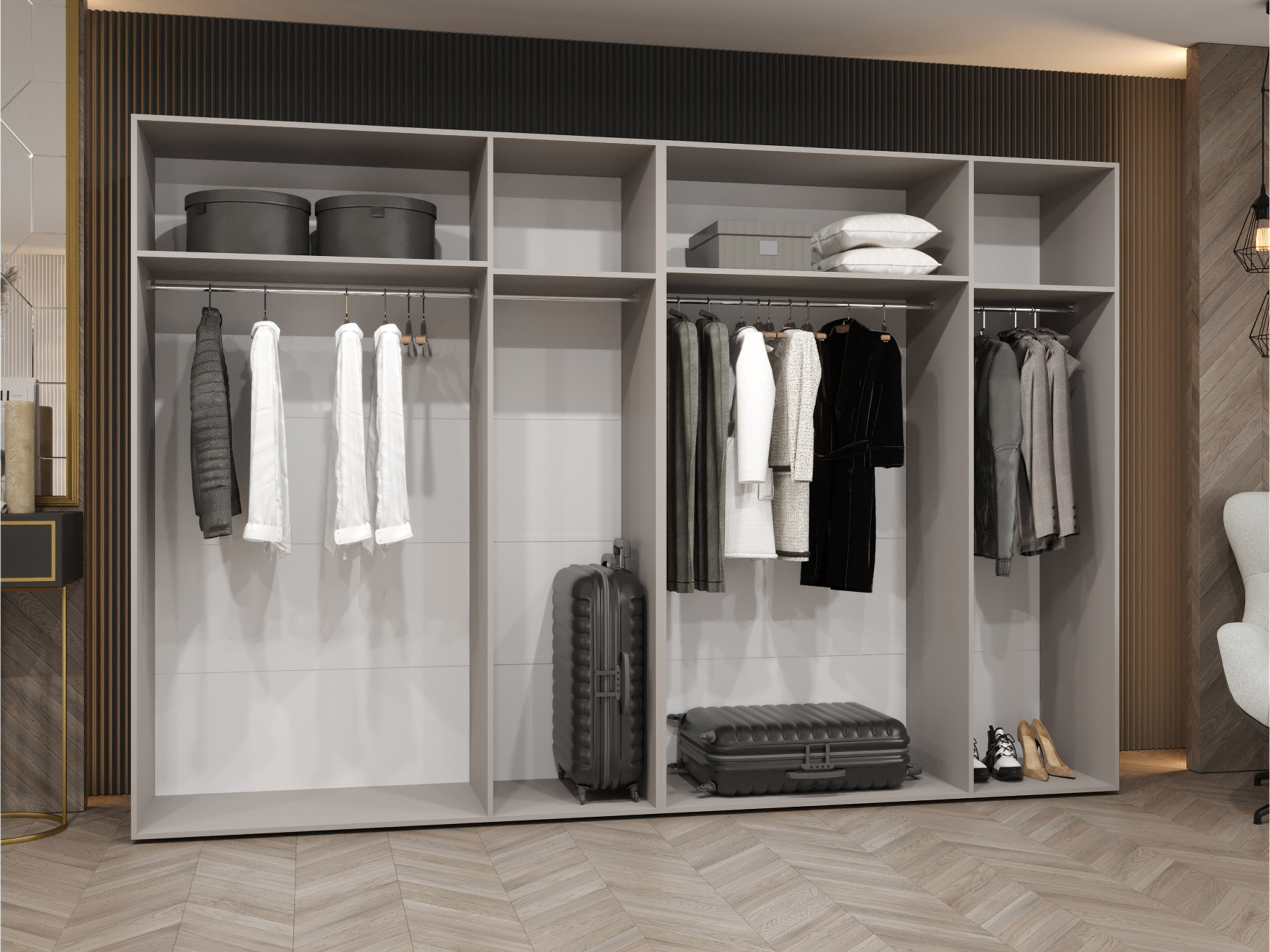 Wardrobe Hartford 632 (Walnut)