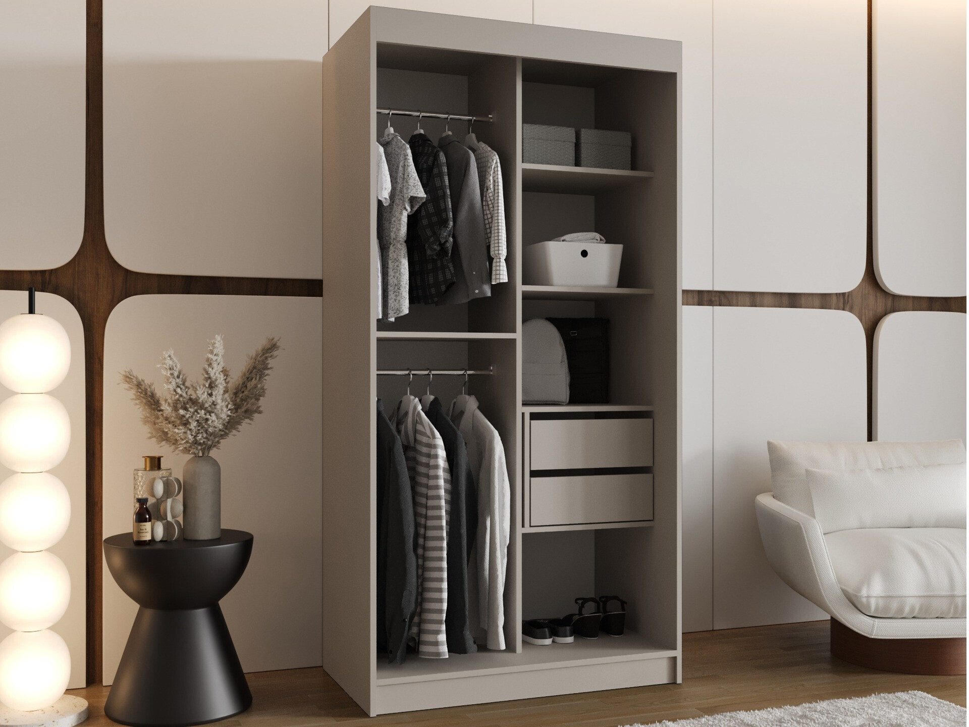 Wardrobe Hartford 498 (Cashmere)