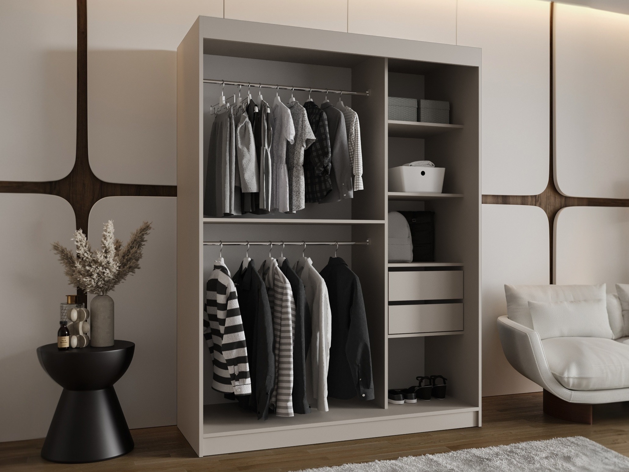 Wardrobe Hartford 503 (Cashmere)