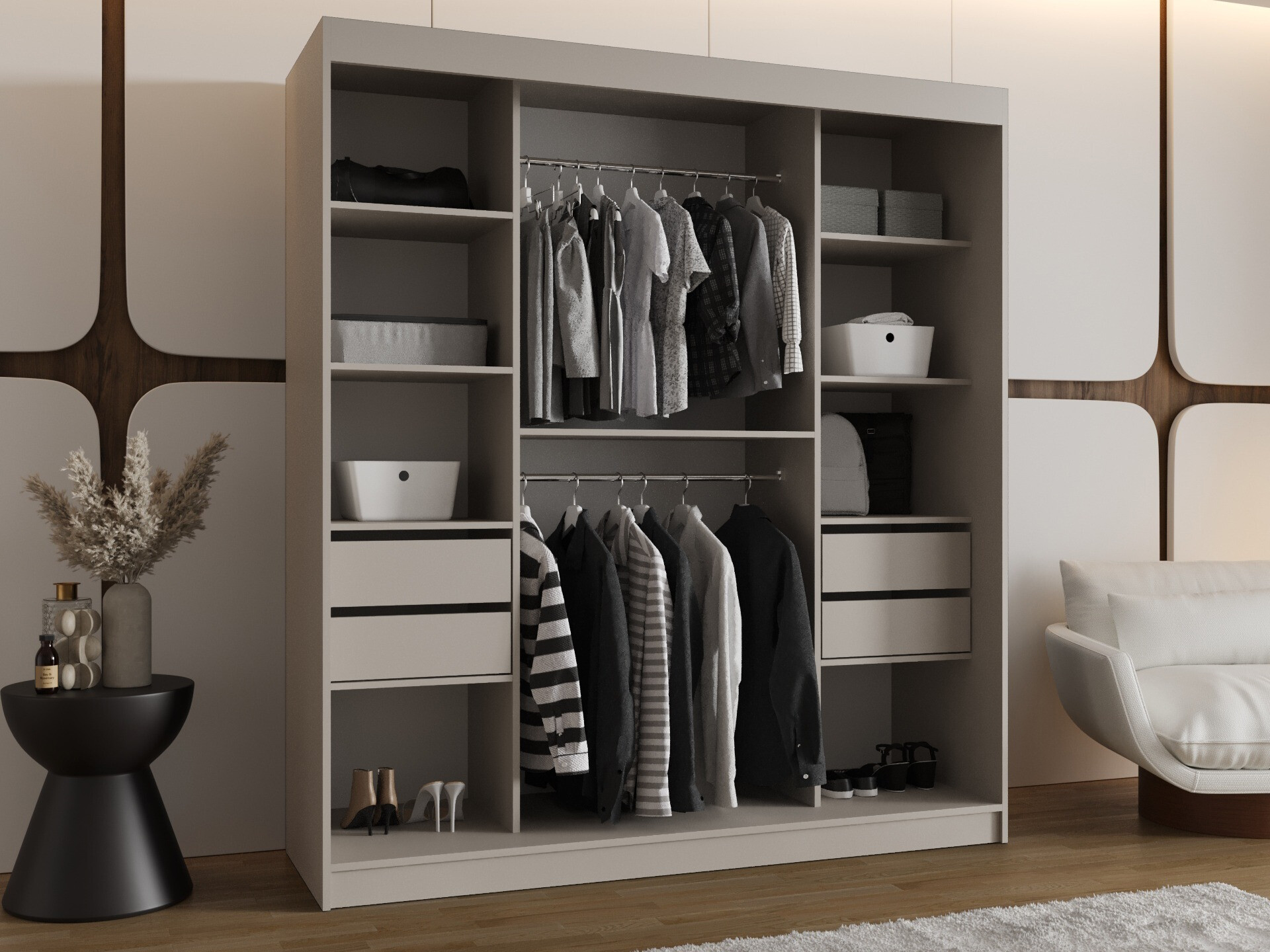 Wardrobe Hartford 506 (Cashmere)