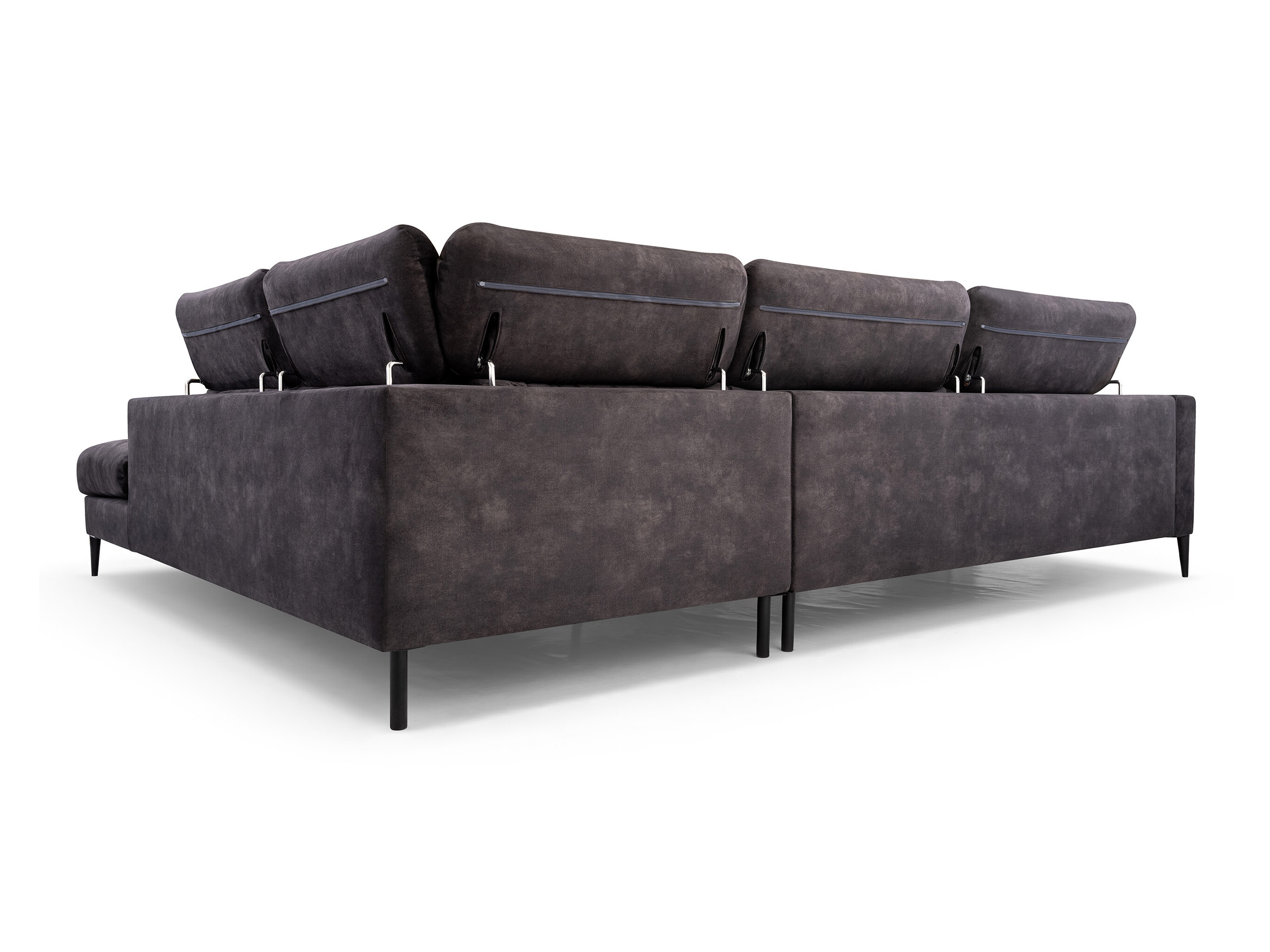 Corner sofa Lufkin 151 (Palladium 13)