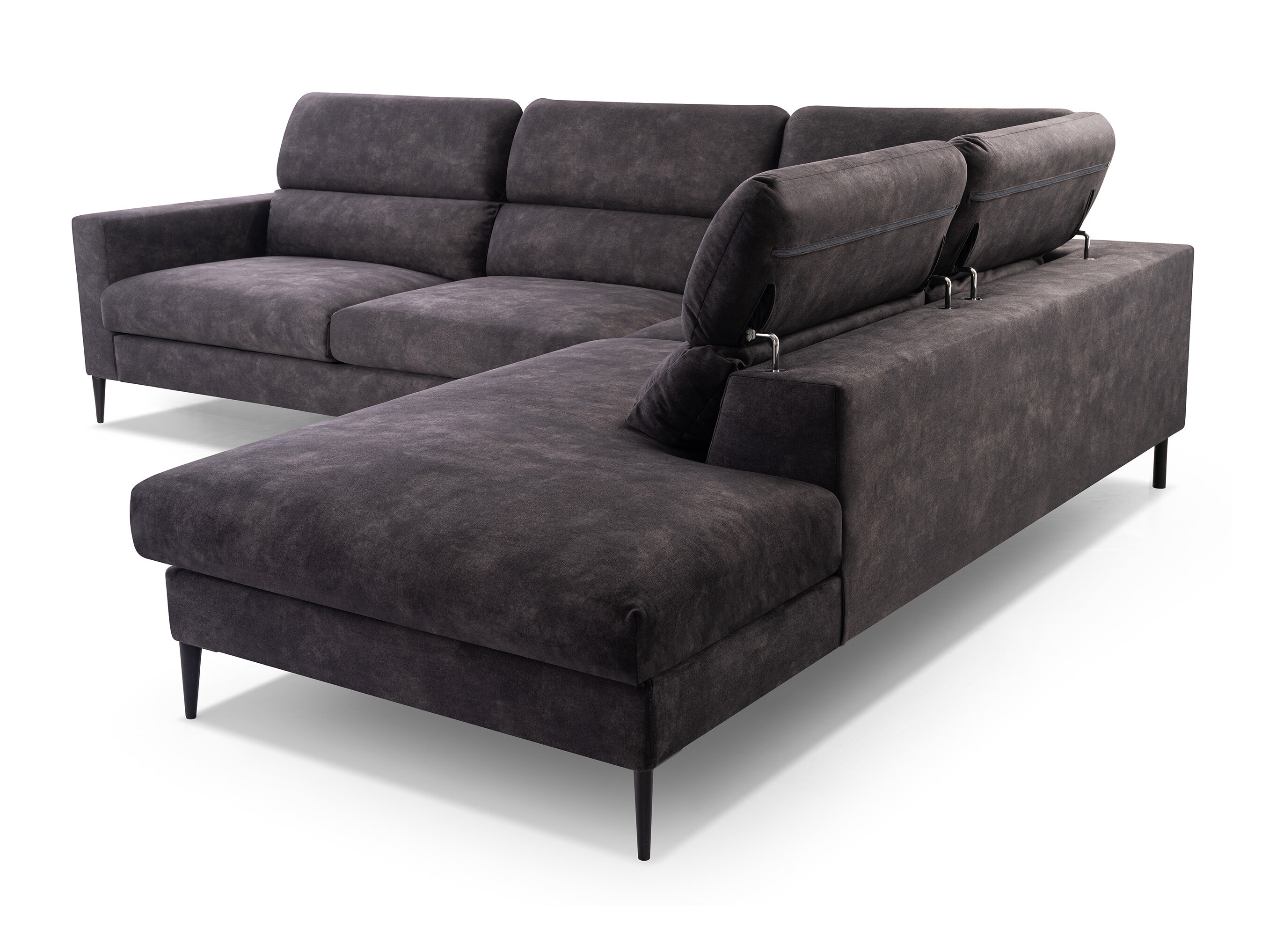 Corner sofa Lufkin 151 (Palladium 13)