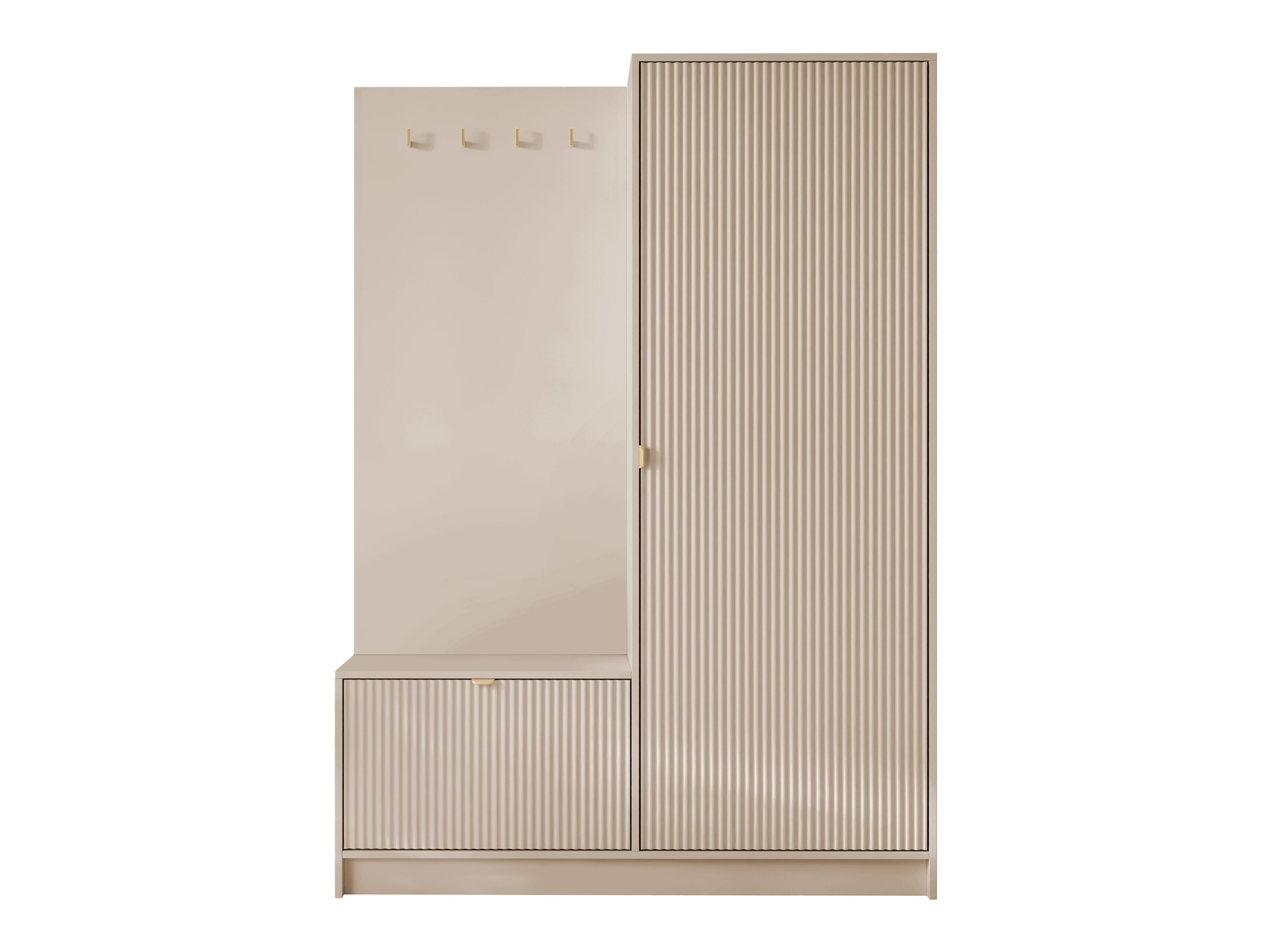 Hallway set Comfivo Papilio (Beige)