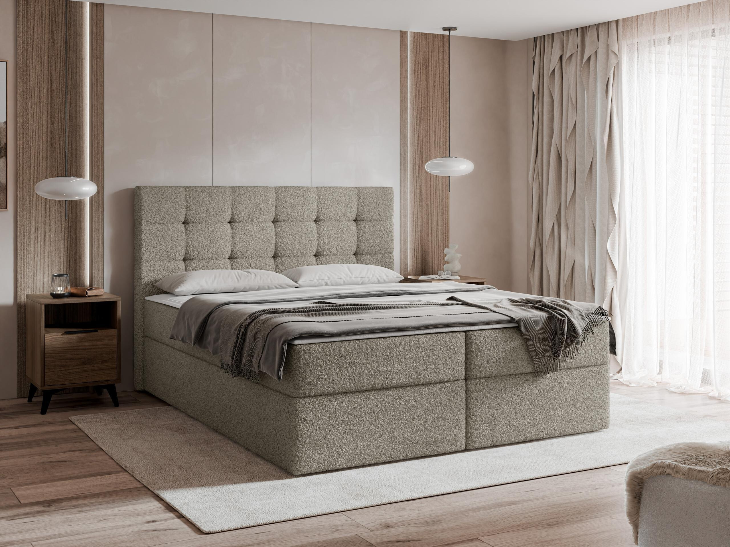 Continental bed Comfivo Osculum I (Lambi 03)