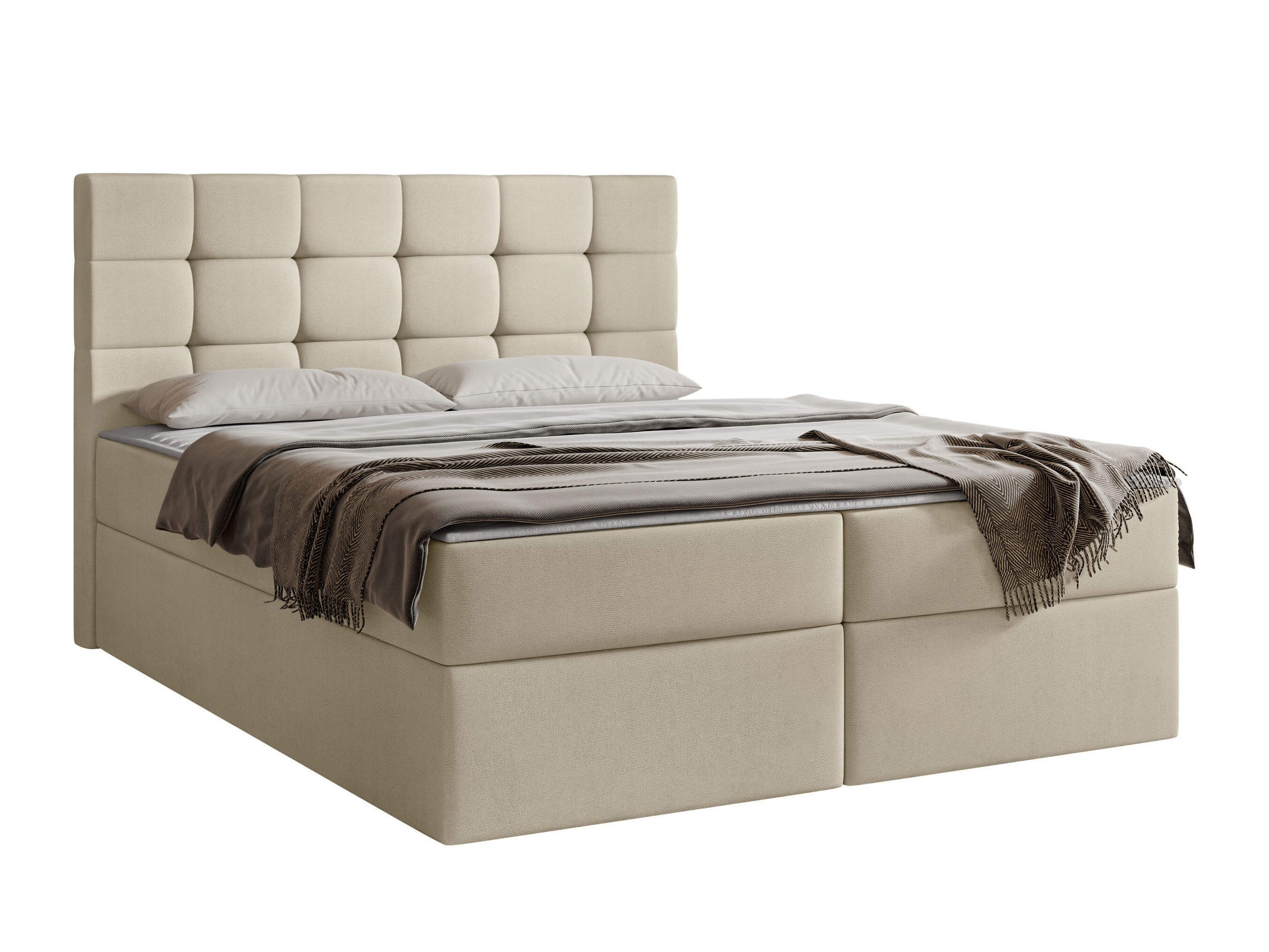 Continental bed Comfivo Osculum I (Manila 02)