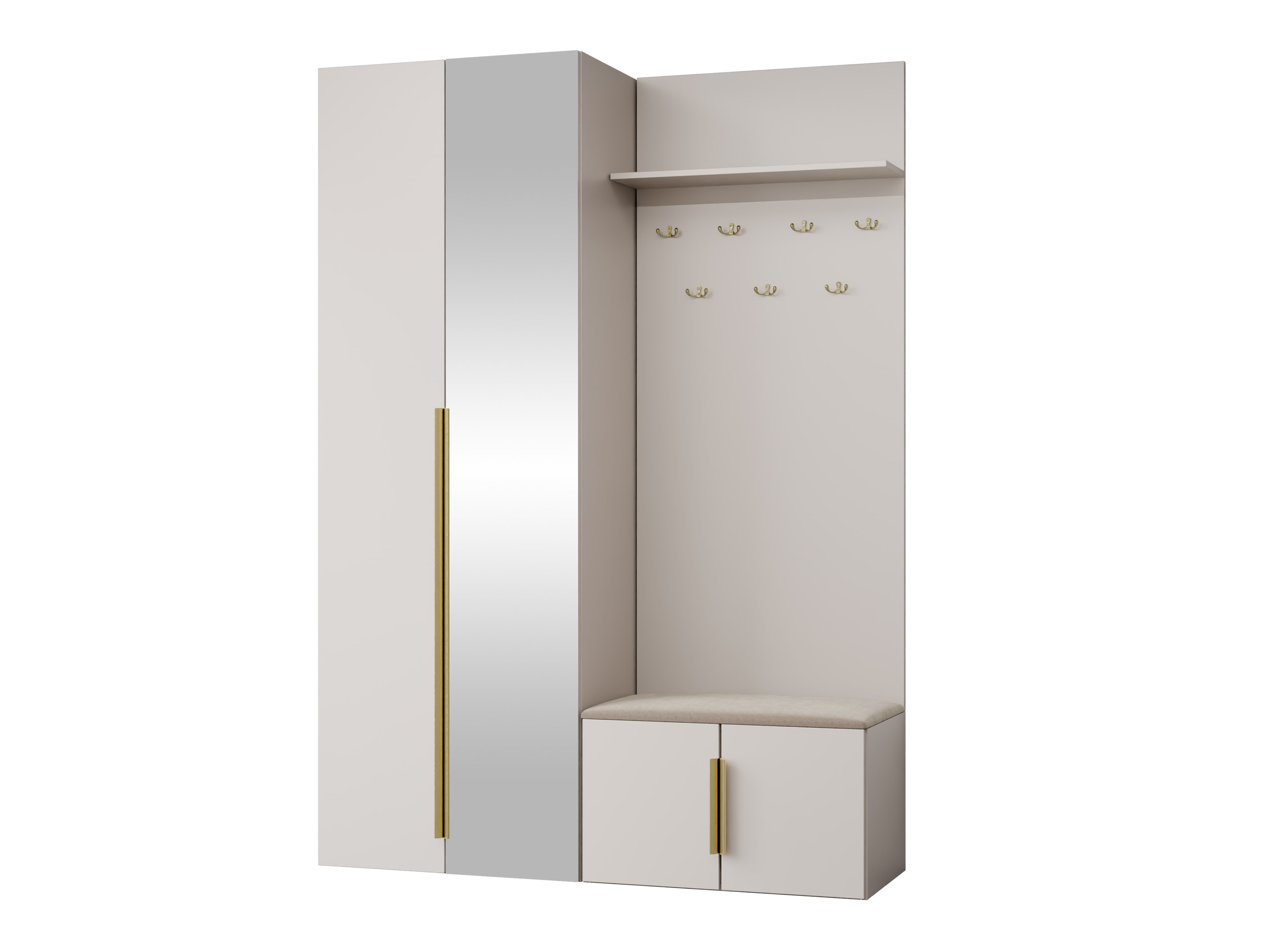 Hallway set Comfivo Auditor III (Beige)