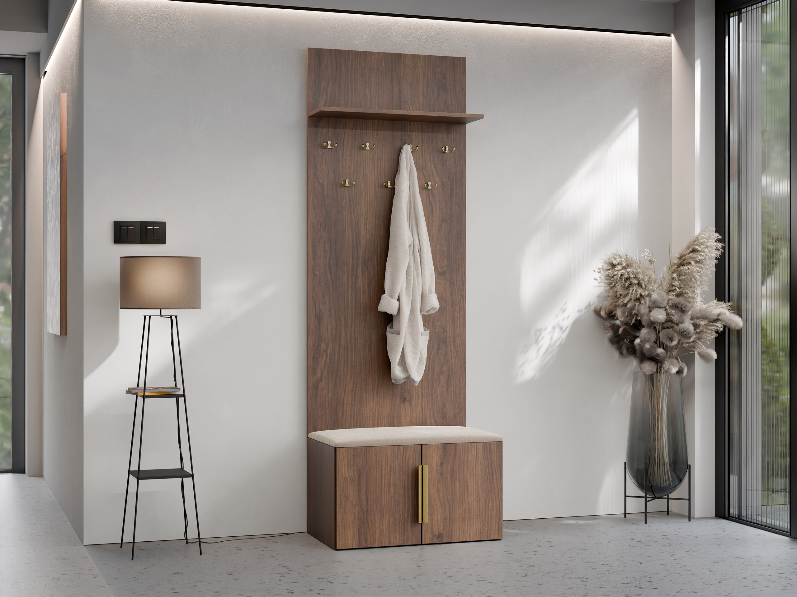Hallway set Comfivo Auditor (Walnut)