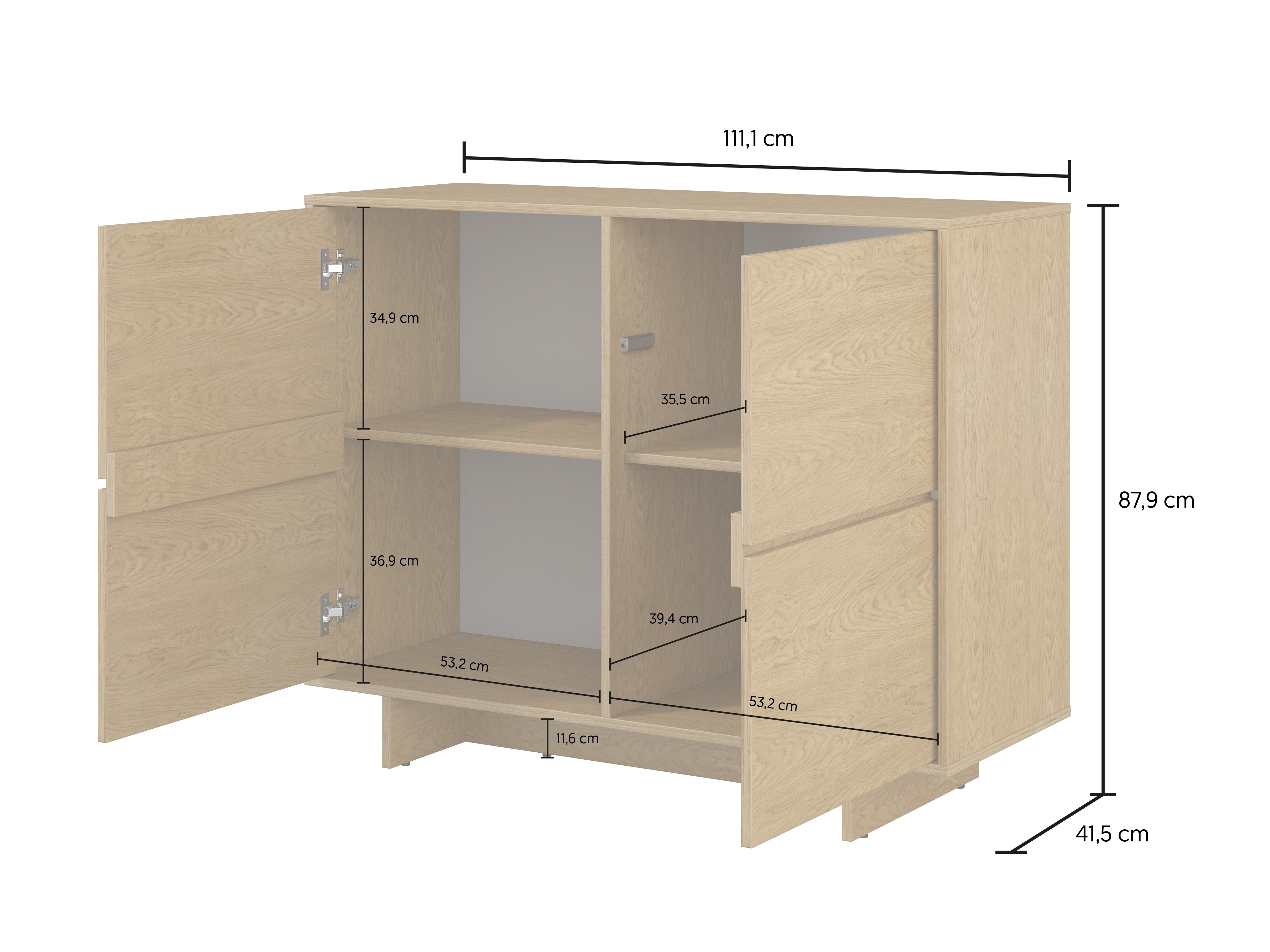 Sideboard Cavbali 100 (Oak)