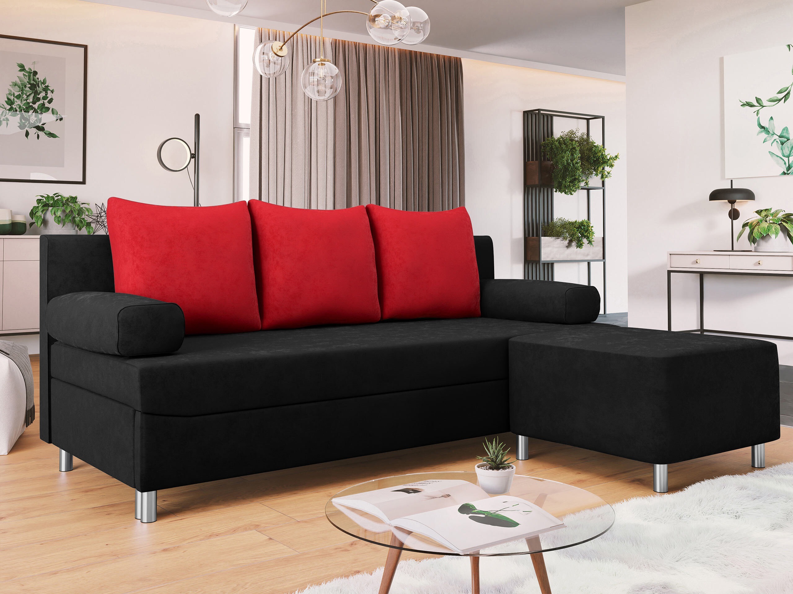 Sofa bed Comfivo Artes (Alova 04 + Alova 46)
