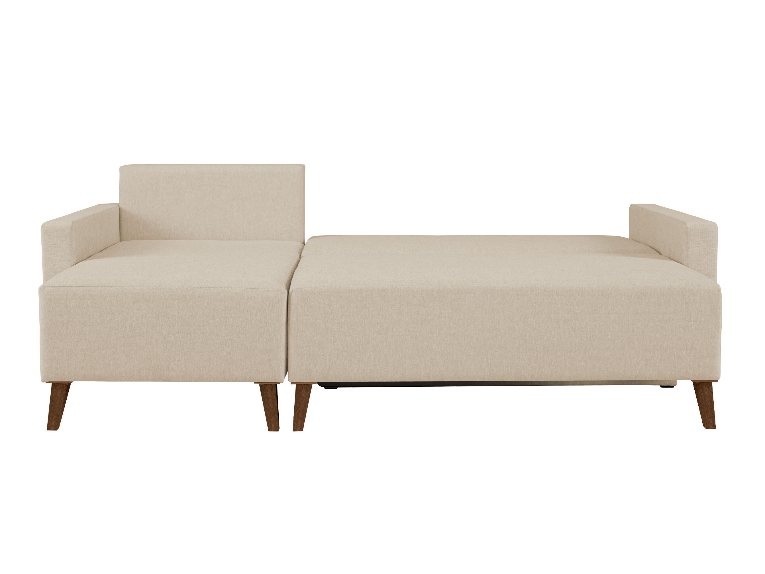 Corner sofa Delbene 130 (Verita 75 + Dark San Remo oak)